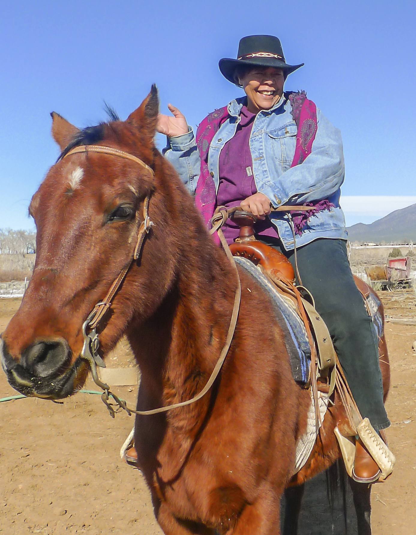 Beverly Jensen in New Mexico in 2019.