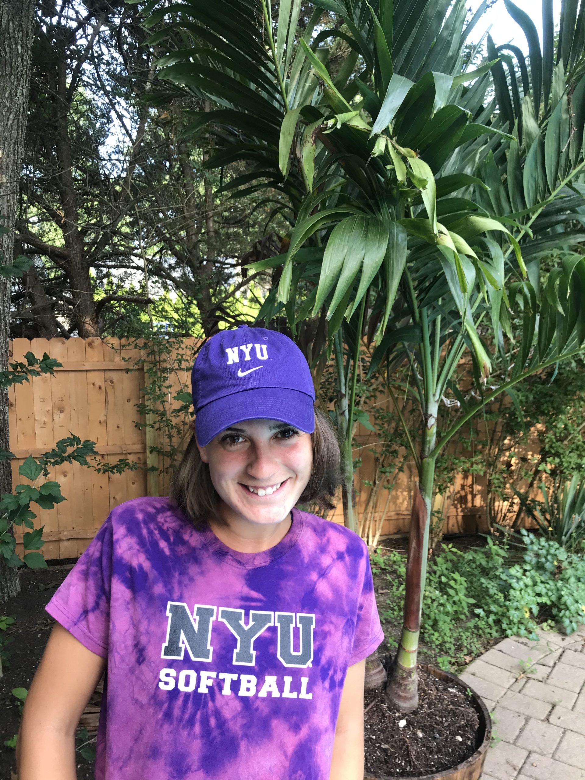 Lily Candelaria is very excited to attend NYU, where she will play on the softball team. 