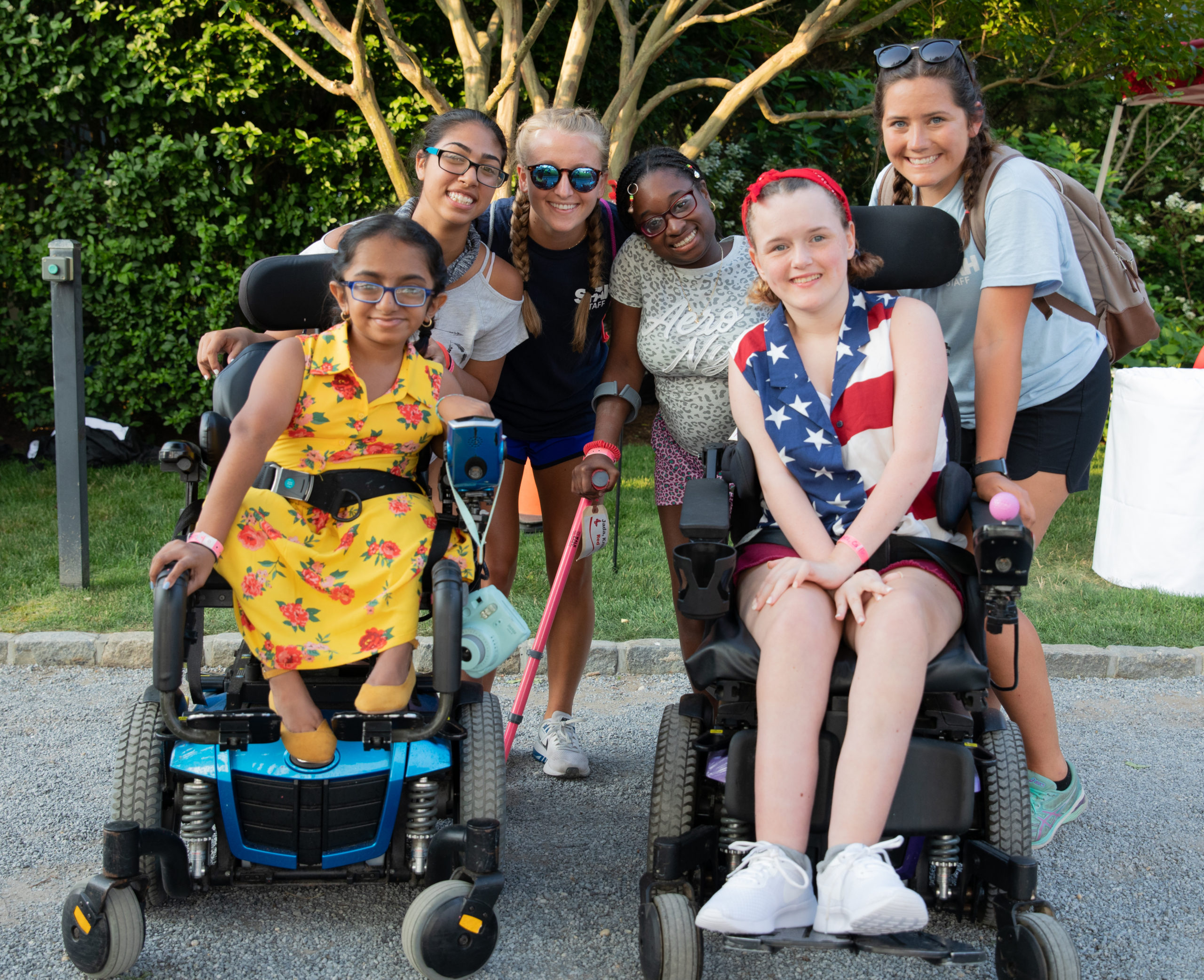 Happy campers at Southampton Fresh Air Home