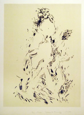 A piece by Elaine DeKooning. Courtesy Hampton Editions, Ltd.