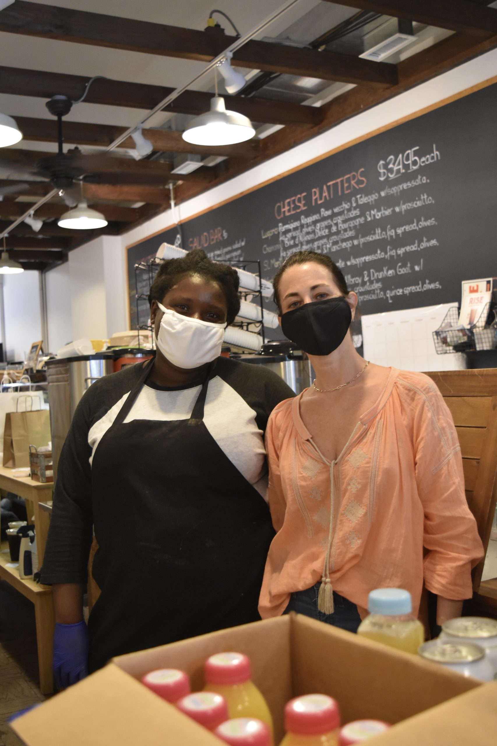Southampton Village Cheese Shoppe Owner Nikki Cascone-Grossman and General Manager Nikita Easie have struggled to find staffing for the summer in the wake of Trump's ban on foreign work visas. 