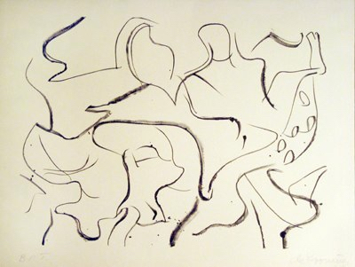 A piece by Willem de Kooning. Courtesy Hampton Editions, Ltd.