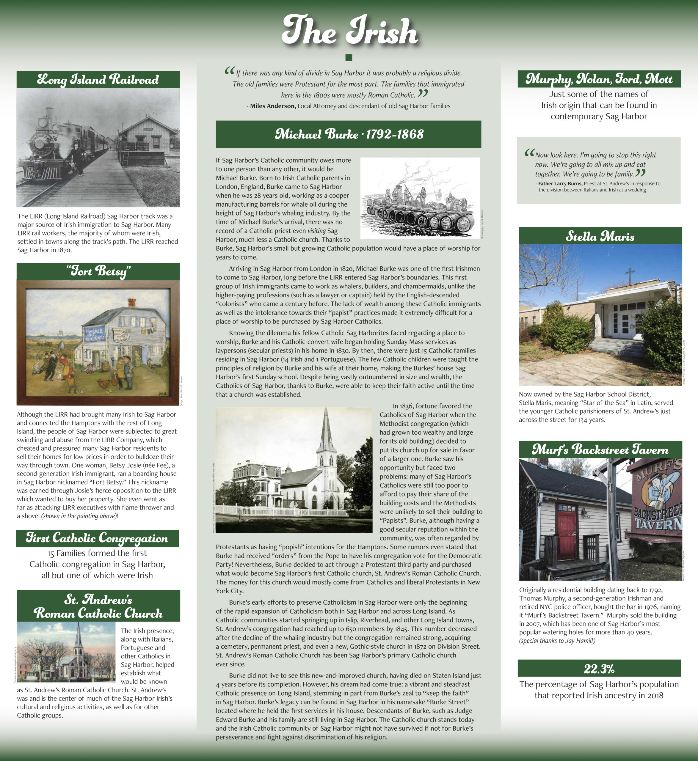 The Sag Harbor Historical Society's latest exhibit, 