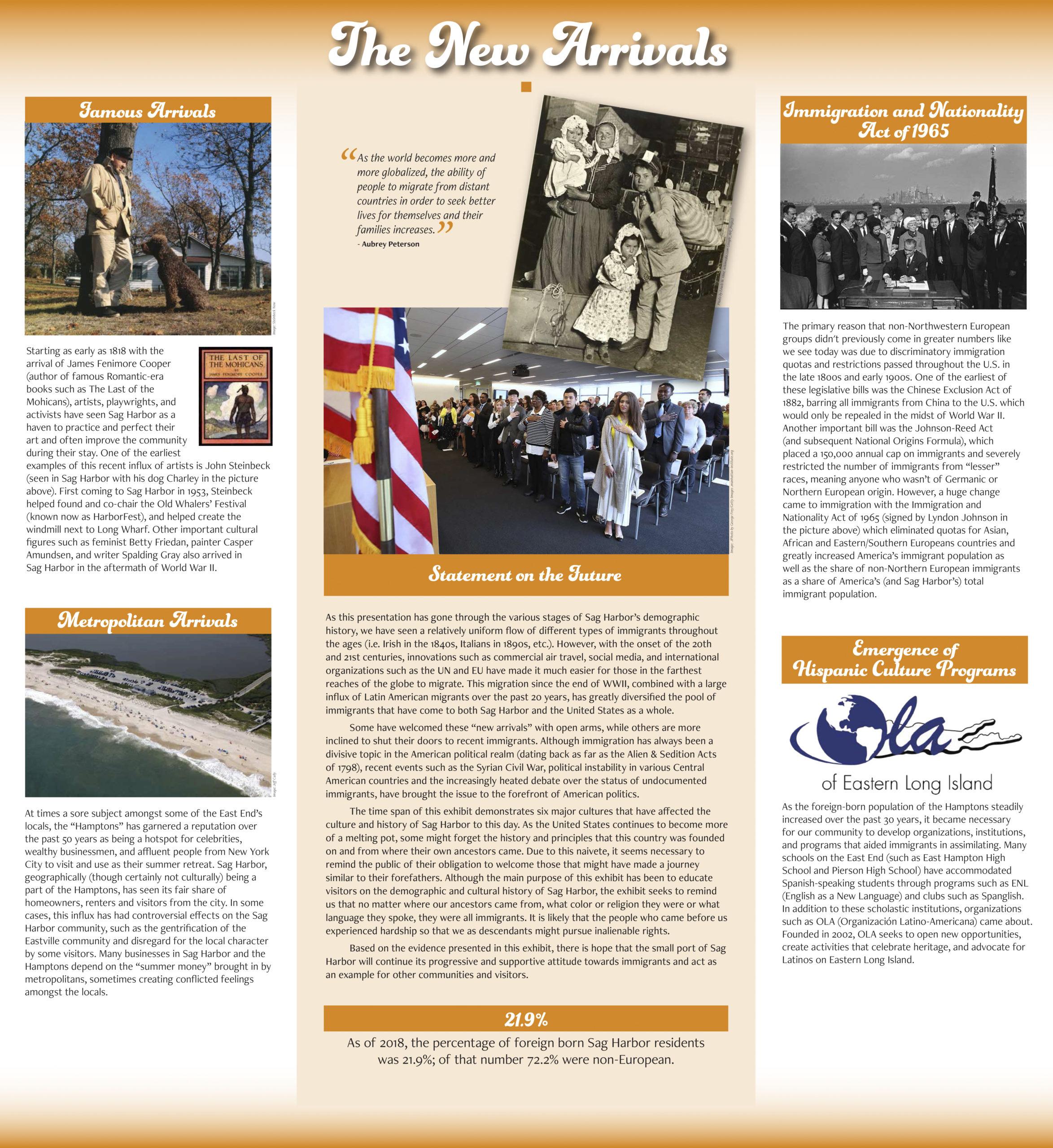 The Sag Harbor Historical Society's latest exhibit, 