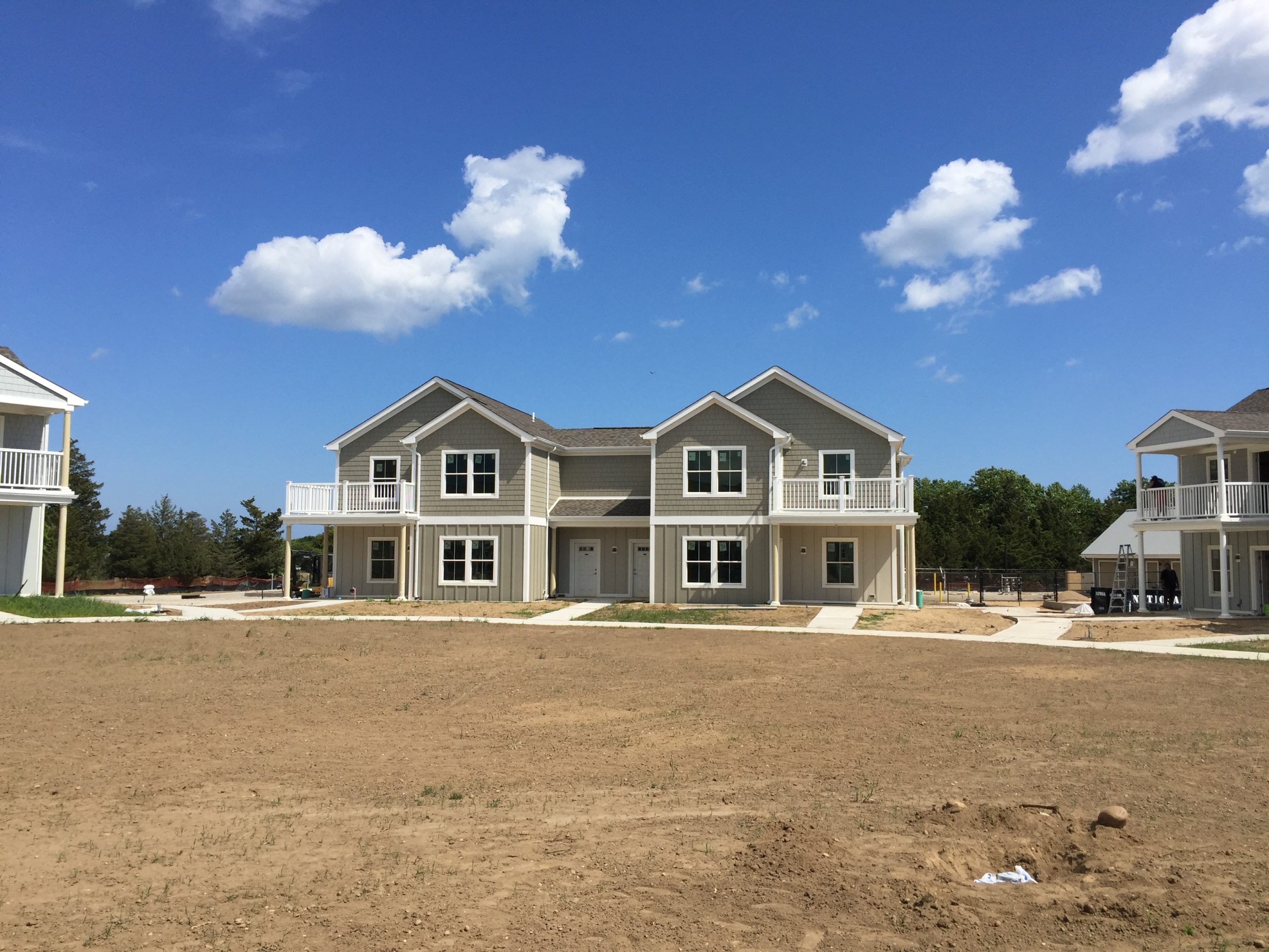 The East Hampton Housing Authority has extended the deadline to apply for the lottery at the Gansett Meadows apartment complex in Amagansett, which is nearing completion. 