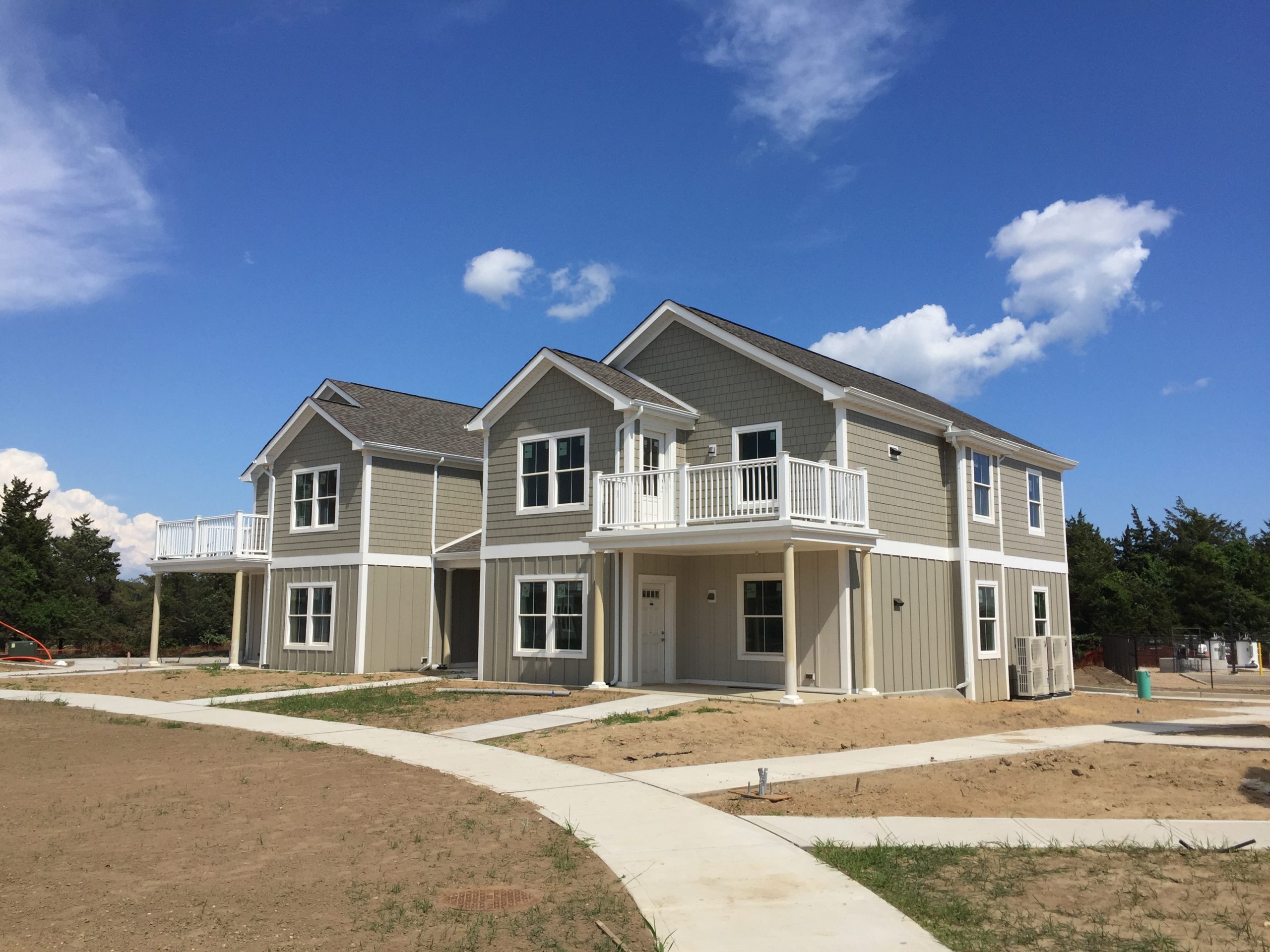 The East Hampton Housing Authority has extended the deadline to apply for the lottery at the Gansett Meadows apartment complex in Amagansett, which is nearing completion. 