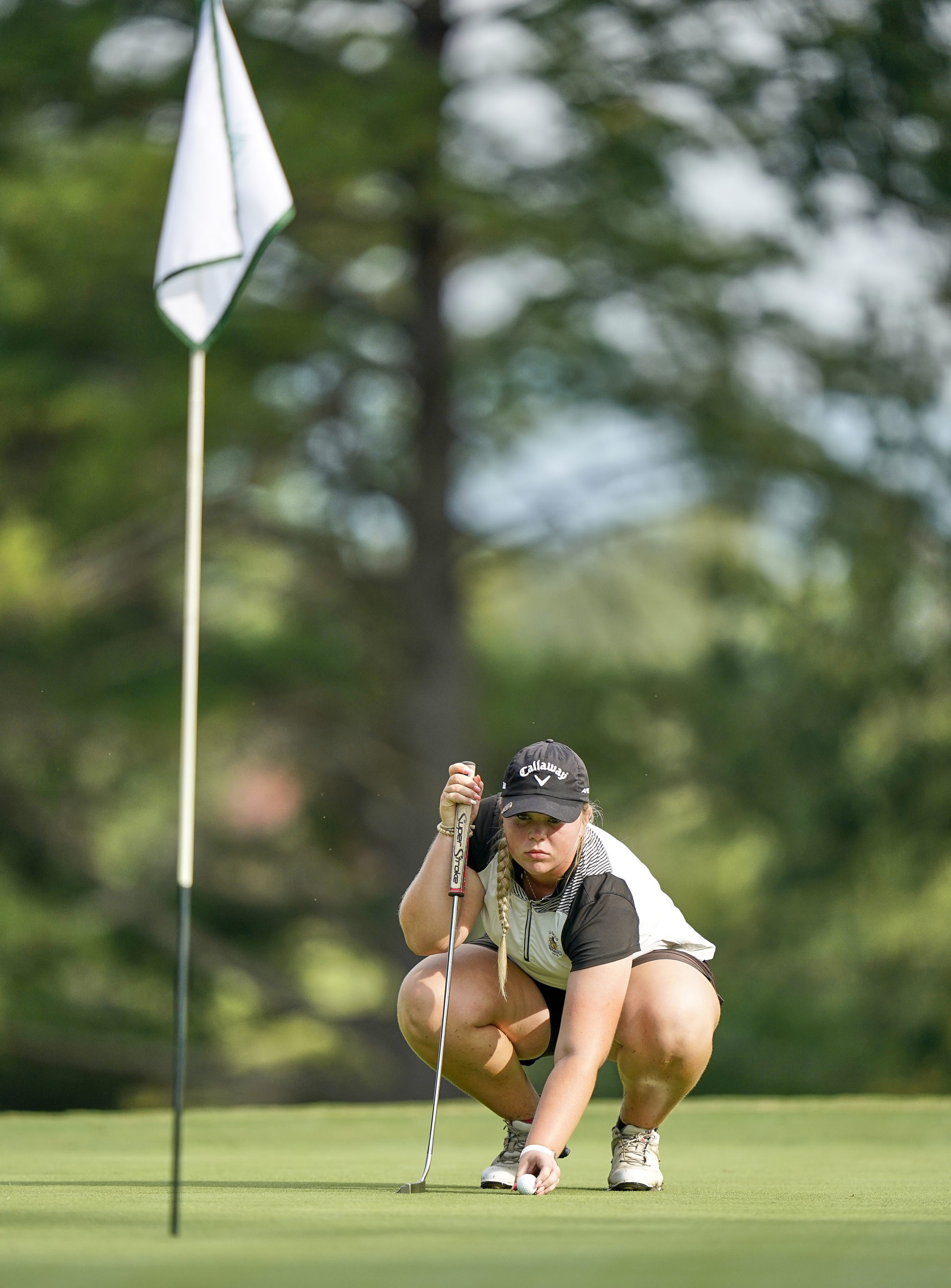 Albany Bock at the the Carolinas Golf Association's Mimosa Hills Junior Invitational in August.   RUSTY JONES