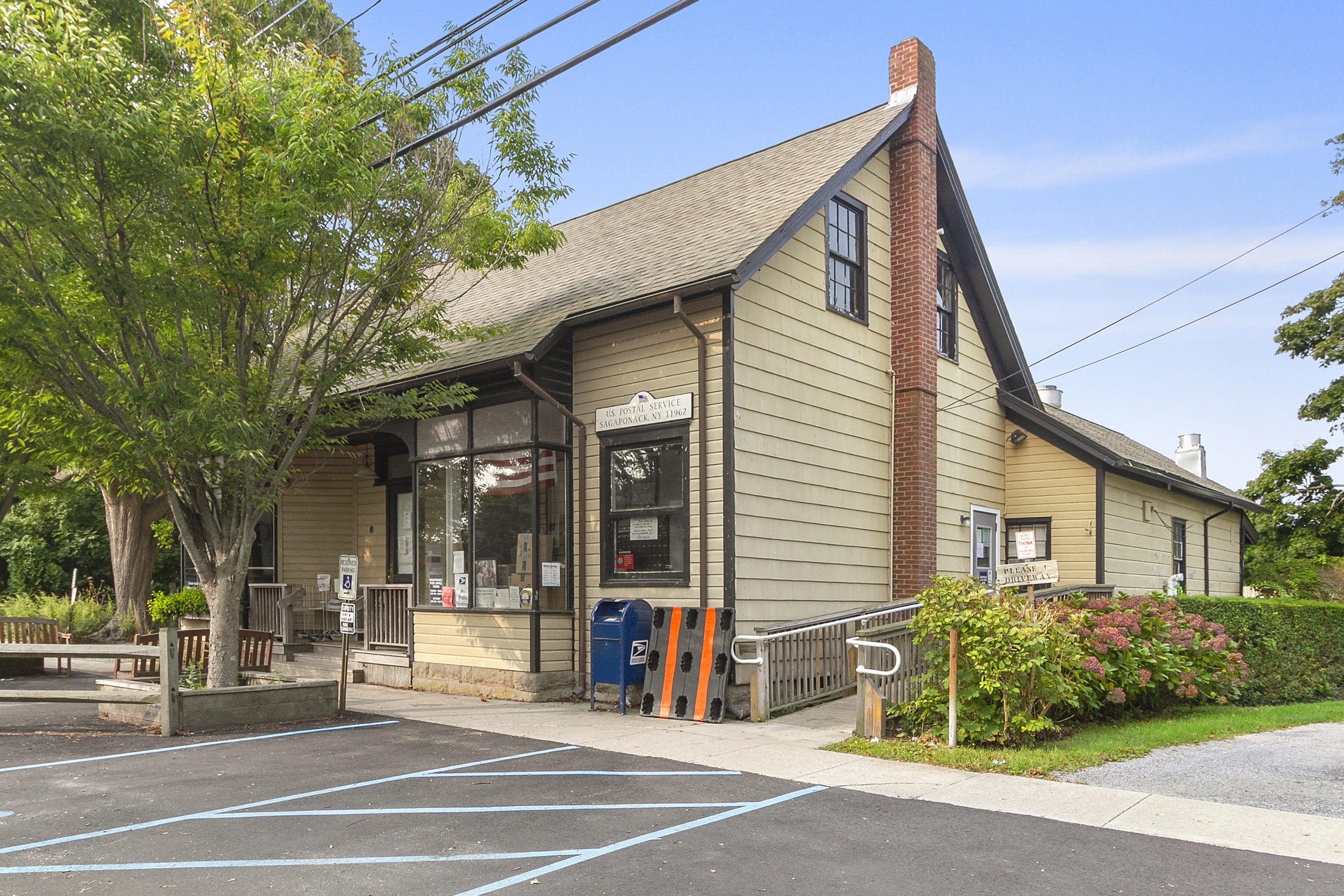 The Sagaponack General Store building at 542 Sagaponack Main Street is for sale. 
