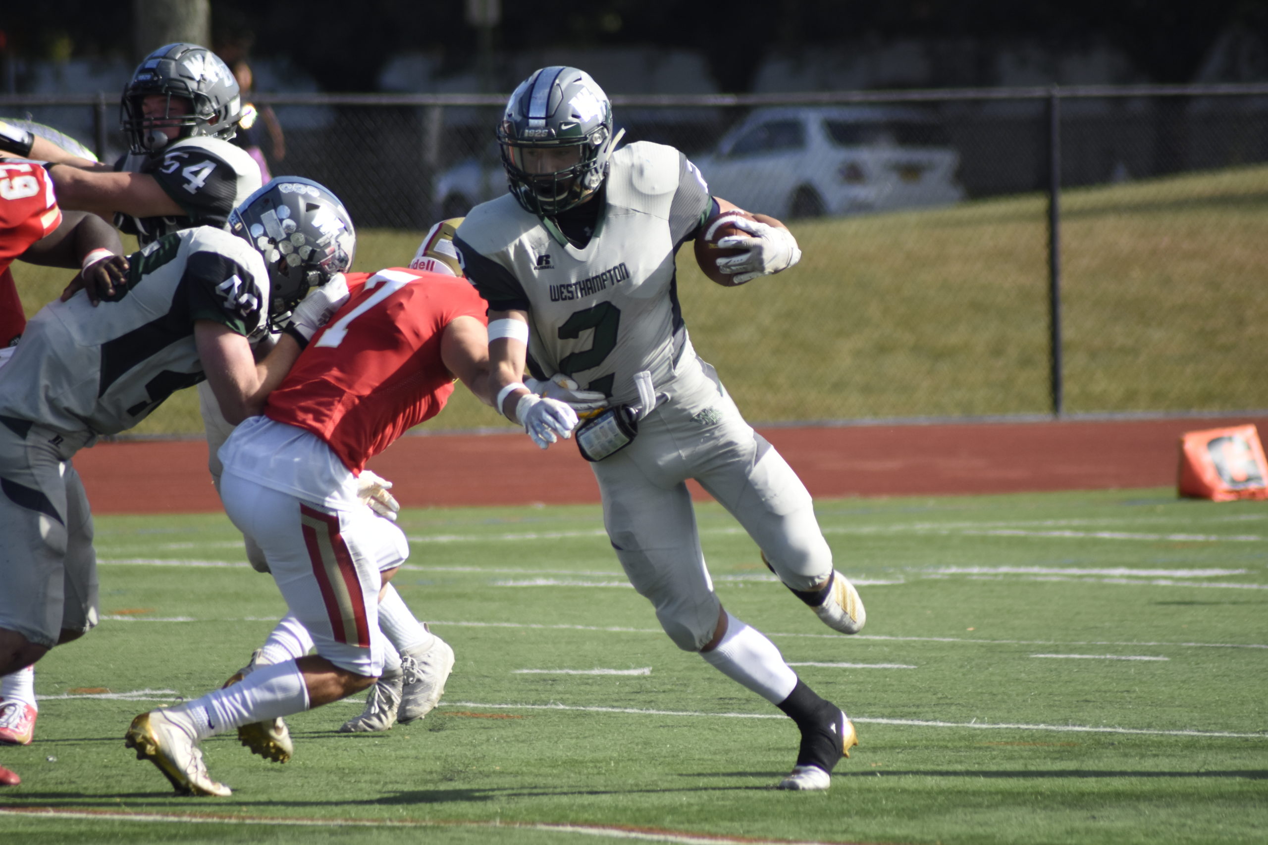 A Westhampton Beach Hurricanes game in 2019.  EXPRESS FILE