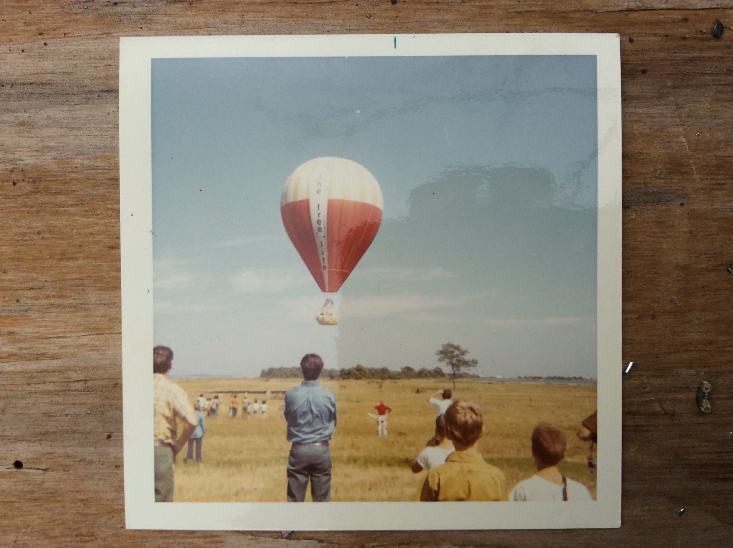 The Free Life takes off from a field in Springs, September 20, 1970.