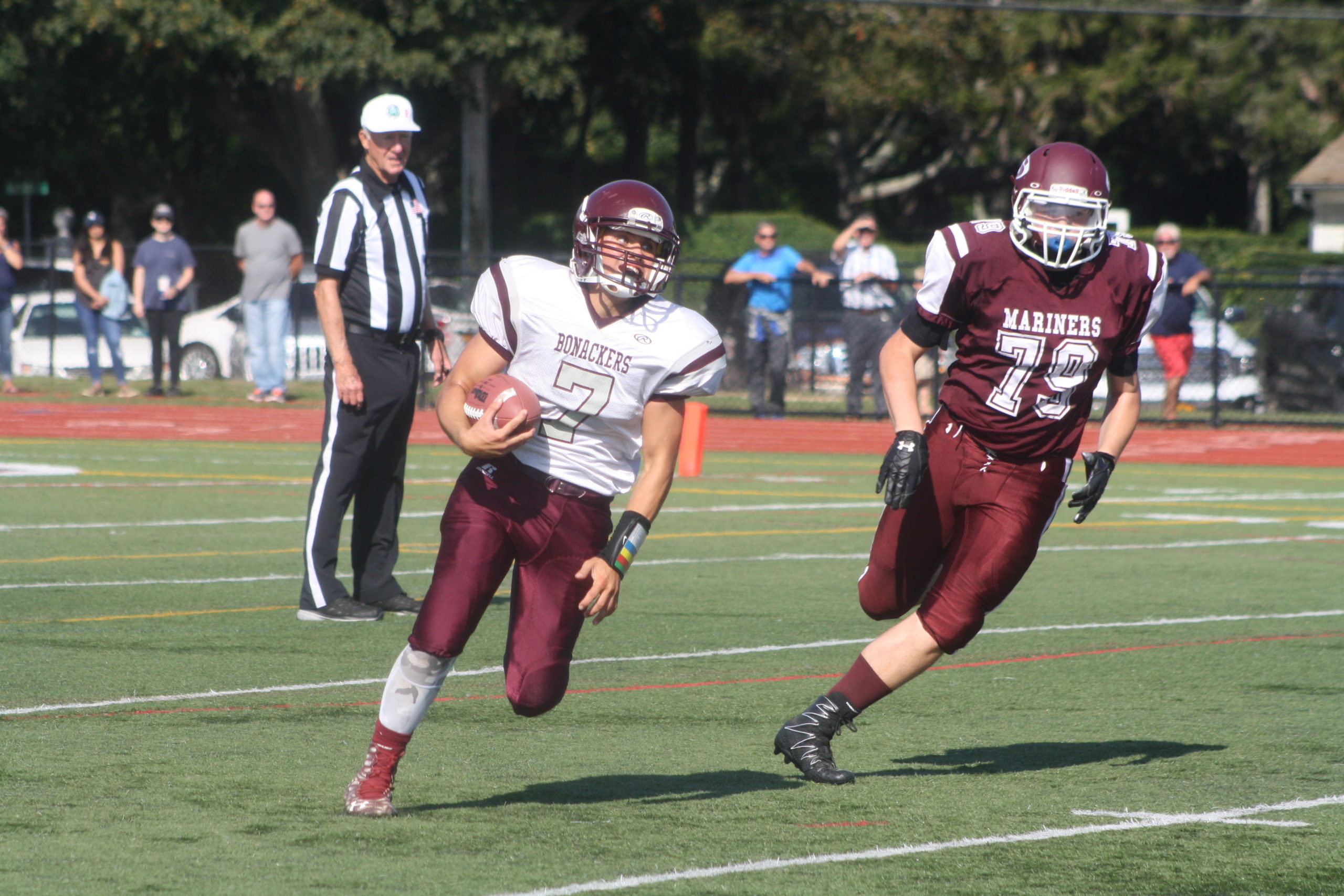 The East Hampton football team was gearing up for its return this fall then COVID-19 happened.  EXPRESS FILE