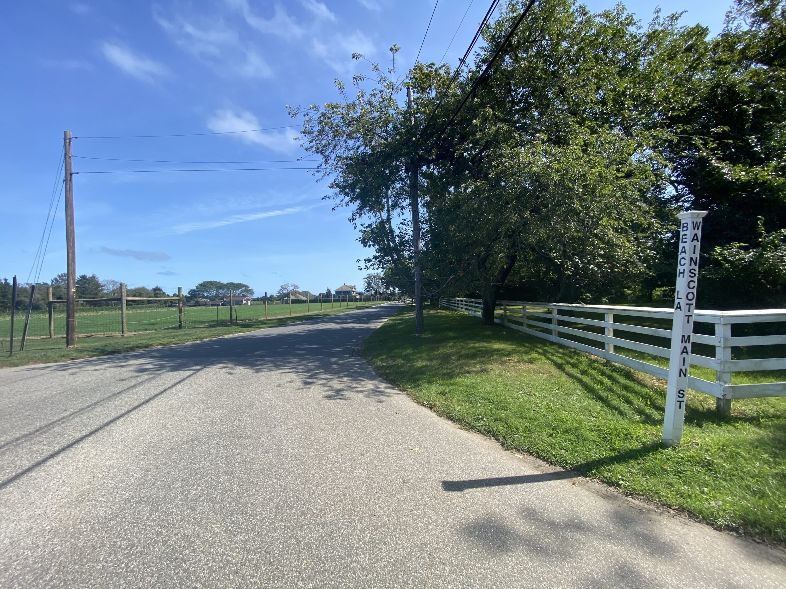 The wind farm developer Orsted has offered East Hampton Town $29 million to land the South Fork Wind Farm power cable at Beach Lane in Wainscott. 