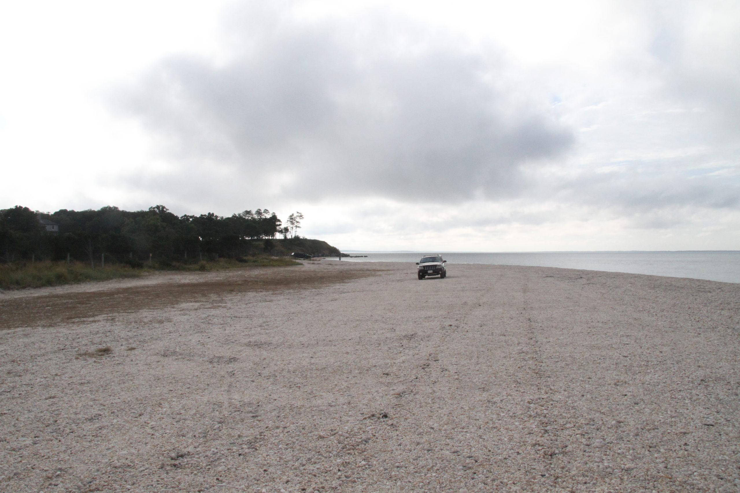 The owner of the 500-acre Cow Neck Preserve has asked the Southampton Town Conservation Board for permission to place boulders across North Sea Beach to prevent 4x4 vehicle access to the western post portions of the beach. 