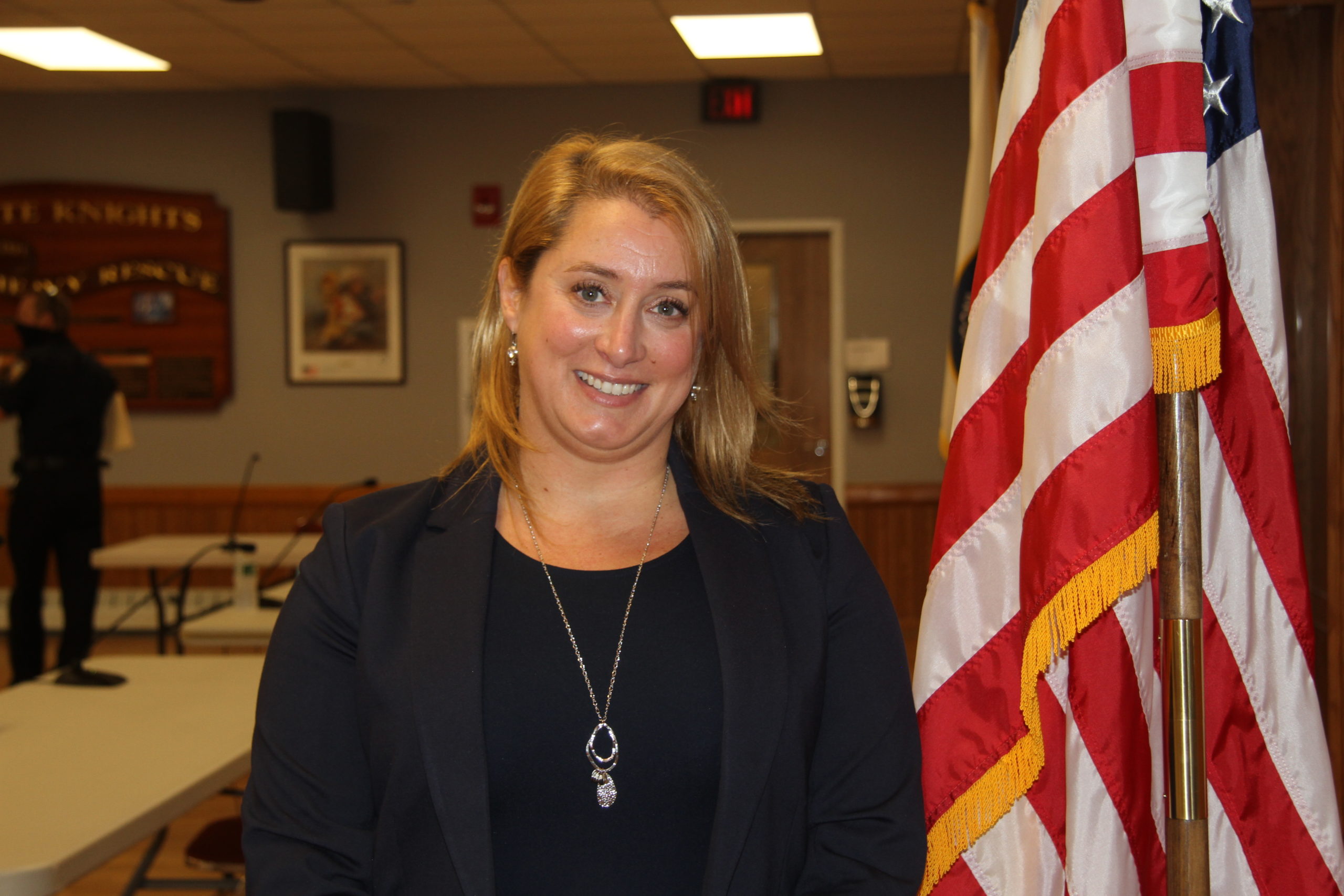 Rebecca Molinaro abruptly resigned as the village administrator last week, to take a newly vacant position with East Hampton Town, and Mayor Jerry Larsen announced at Friday's Village Board meeting that his former campaign manager, Marcos Baladron, would be filling the seat. The move was approved by the NewTown Party majority but opposed by Trustees Arthur Graham and Rose Brown, who said they had not even seen Mr. Baladron's resume. 