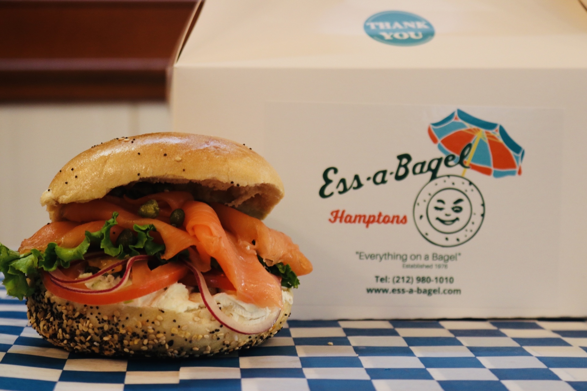 Ess-a-Bagel packages now available on a Hampton Jitney near you.