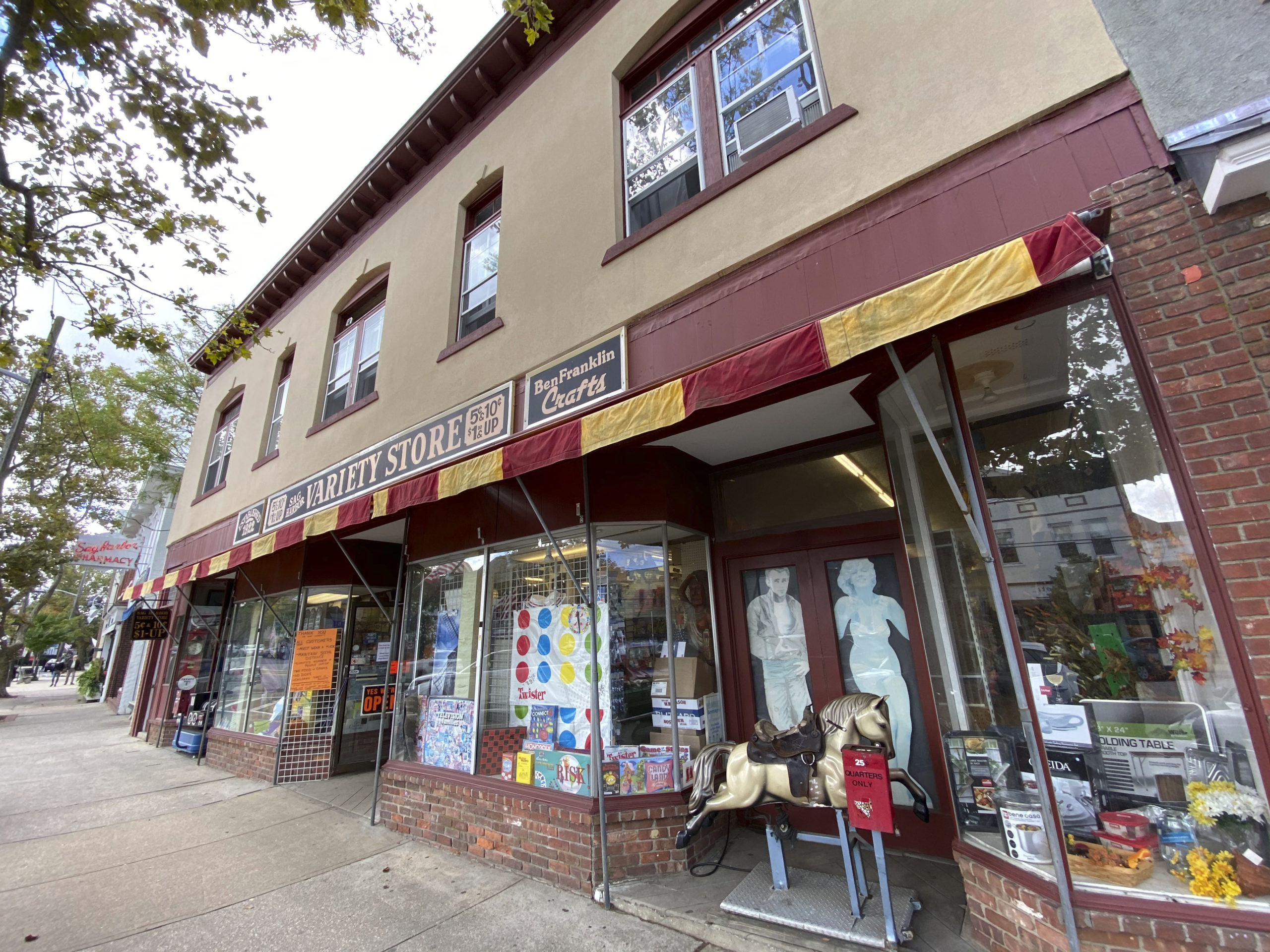 The Sag Harbor Variety Store is celebrating 50 years under the current ownership.  DANA SHAW