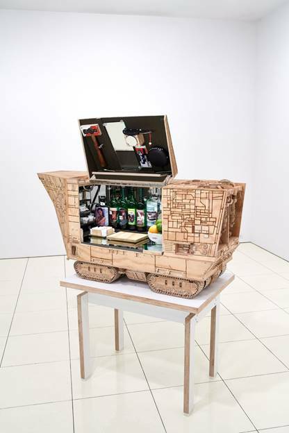 Tom Sachs “Sandcrawler.”