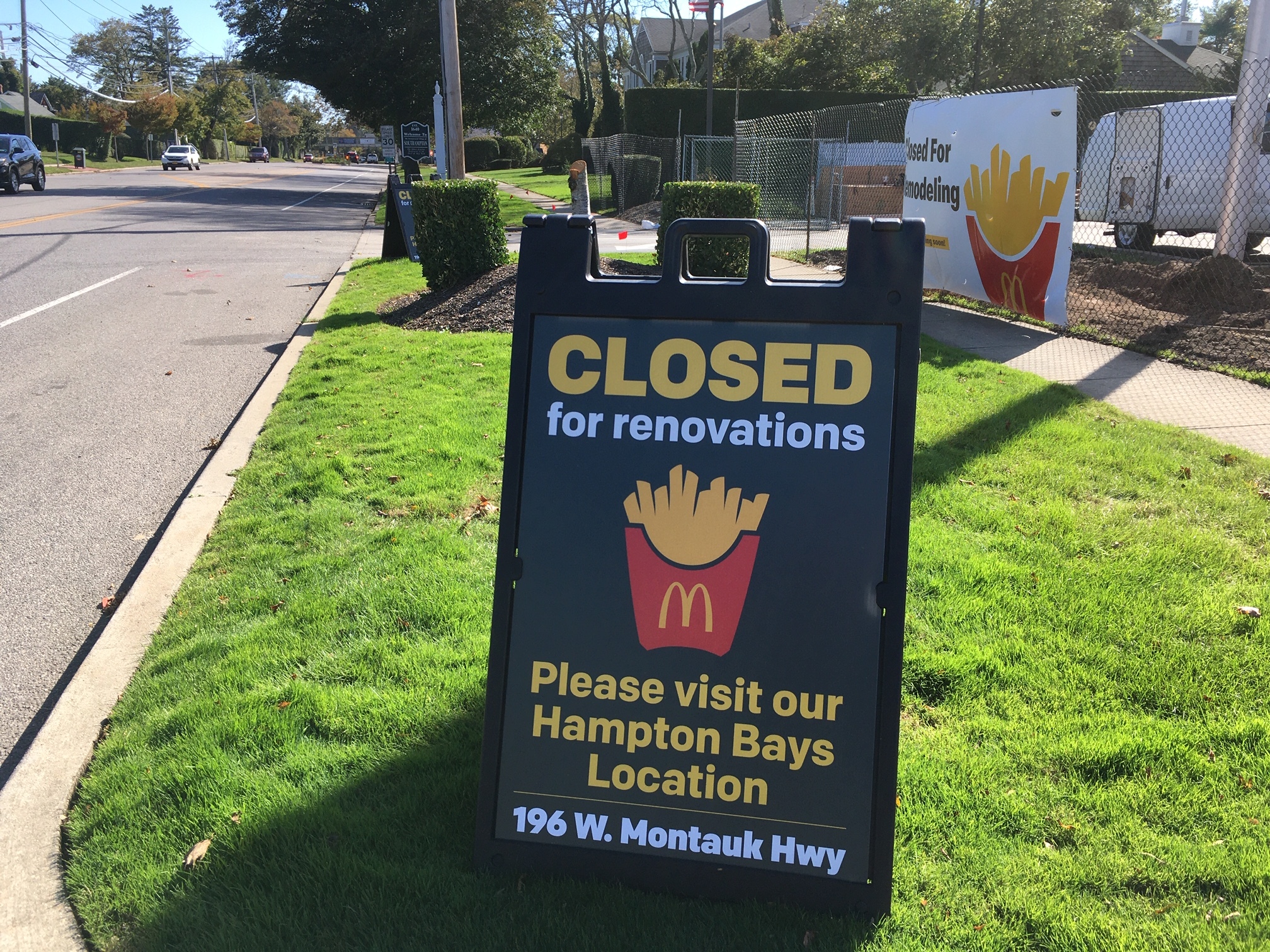 Southampton McDonald s Closed For Renovations 27 East