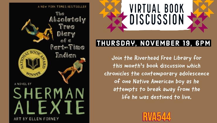 Virtual Book Discussion The Absolutely True Diary of a Part Time