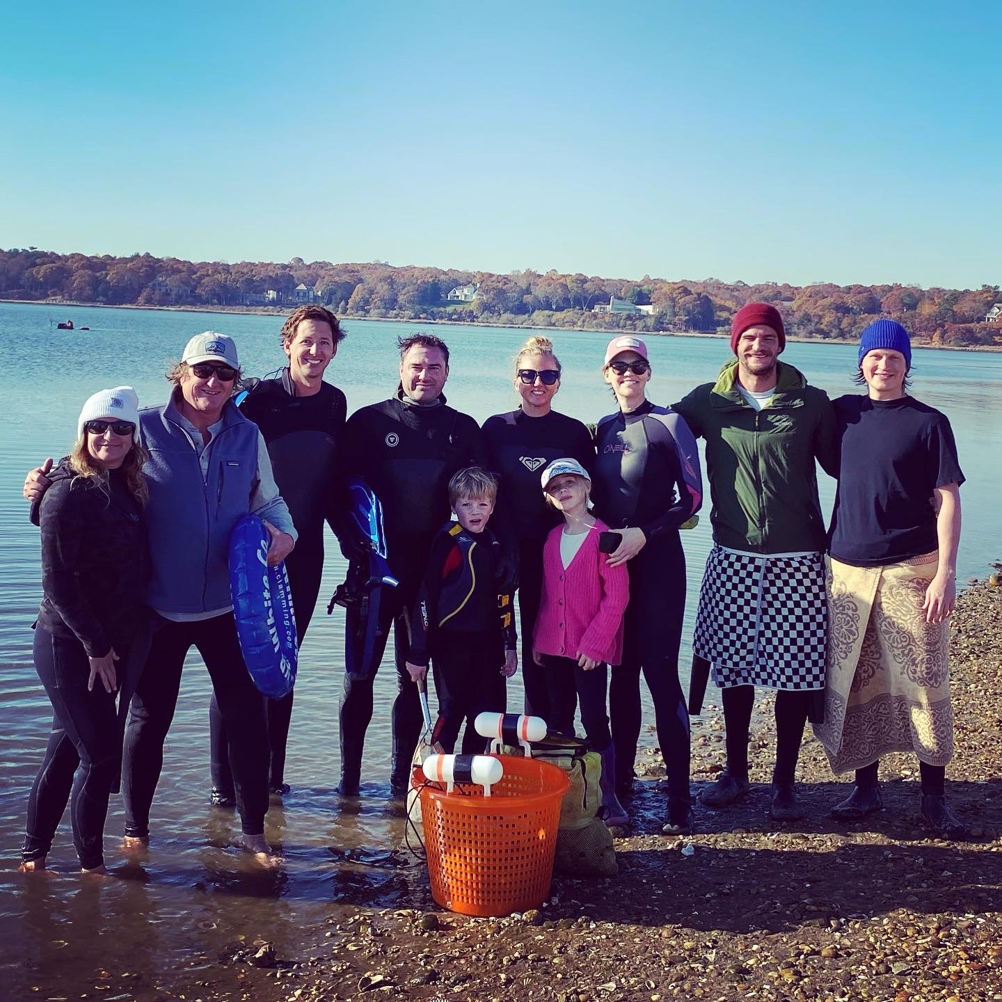 Scallopers descened on Three Mile Harbor in East Hampton on Sunday in hopes of collecting bushel baskets full of bay scallops but found precious few of the valuable shellfish. 