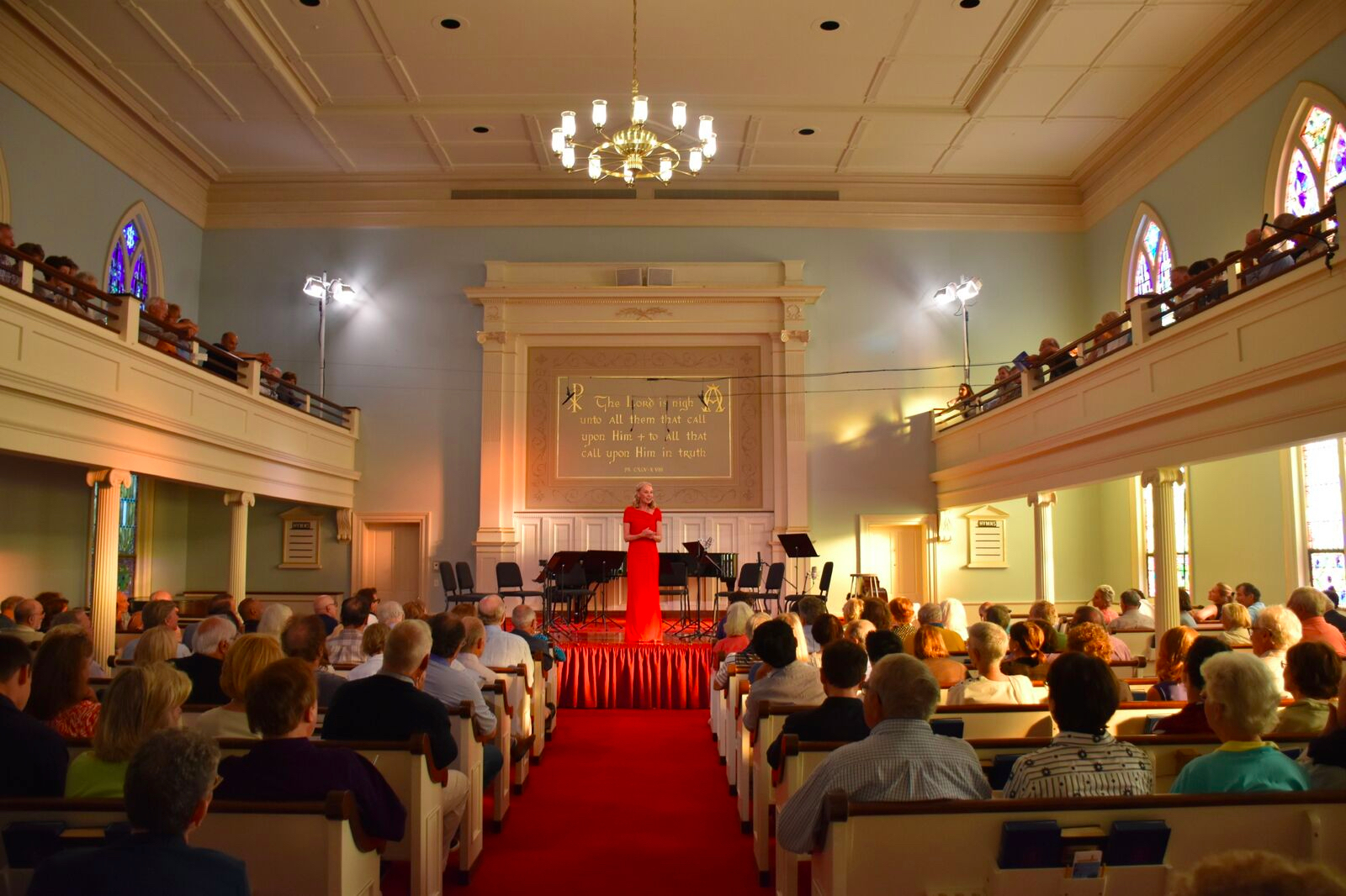 A previous BCMF performance at Bridgehampton Presbyterian Church.