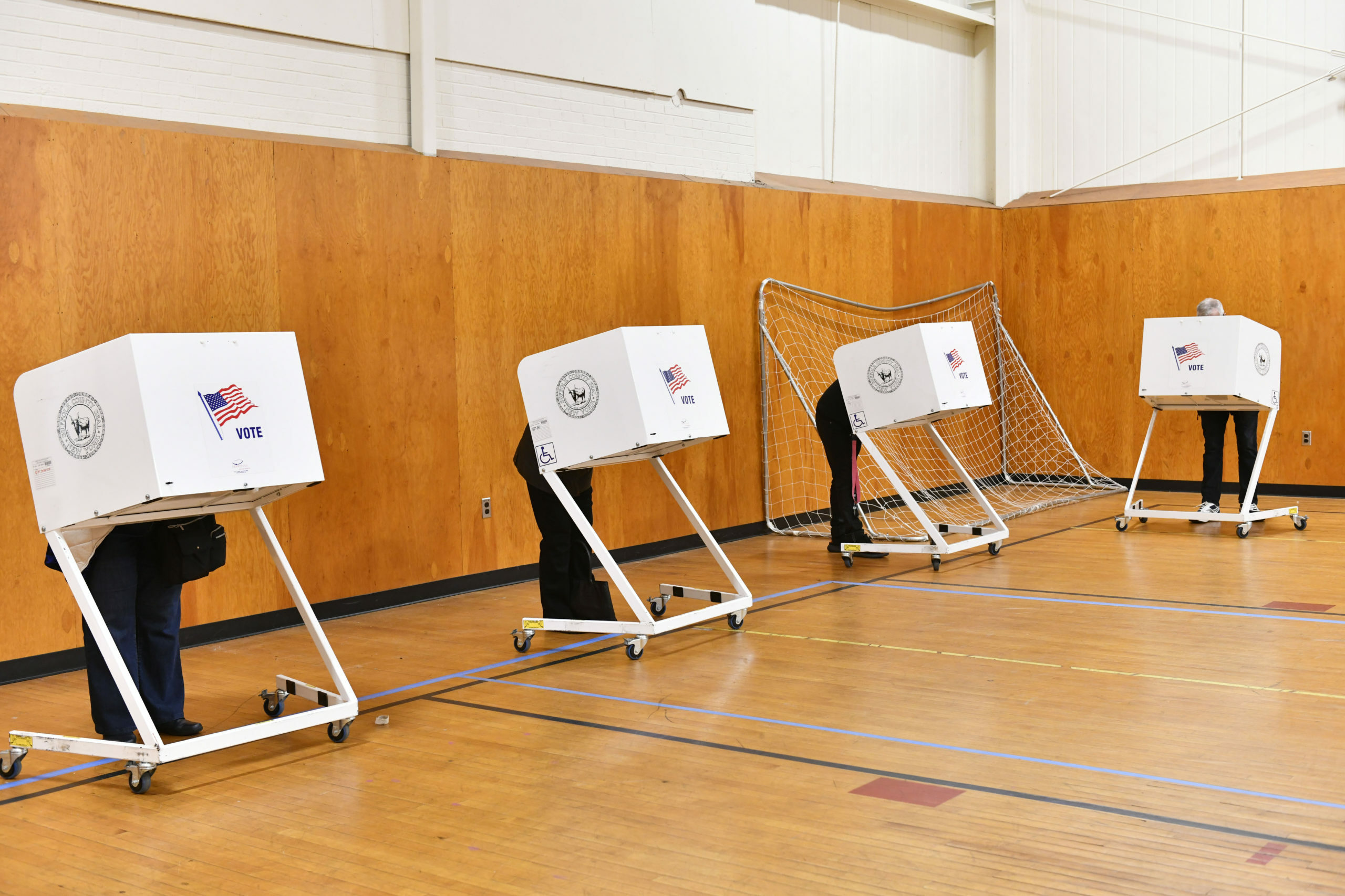 High voter turnout was expected on Election Day.