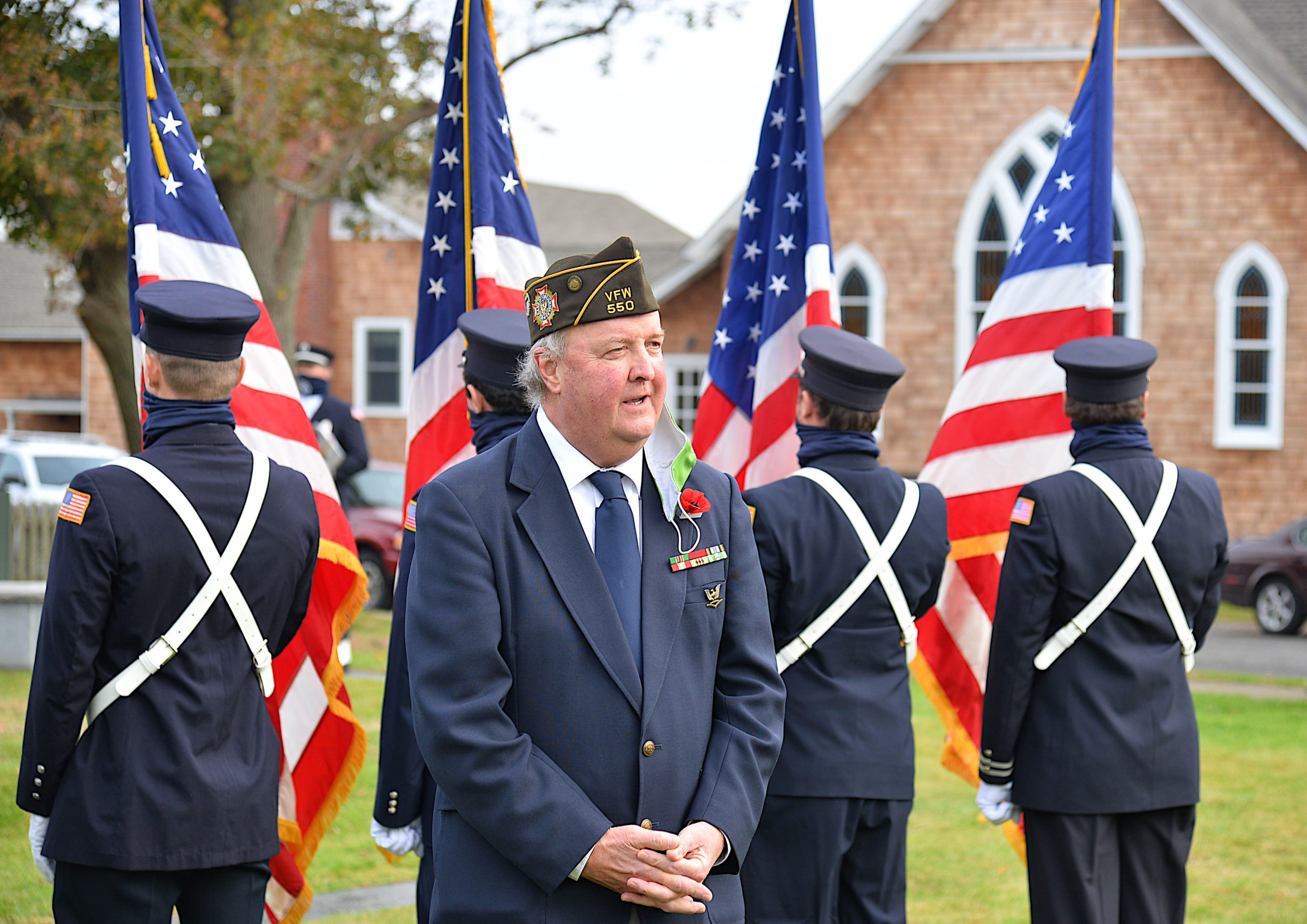 Veterans Day in East Hampton.