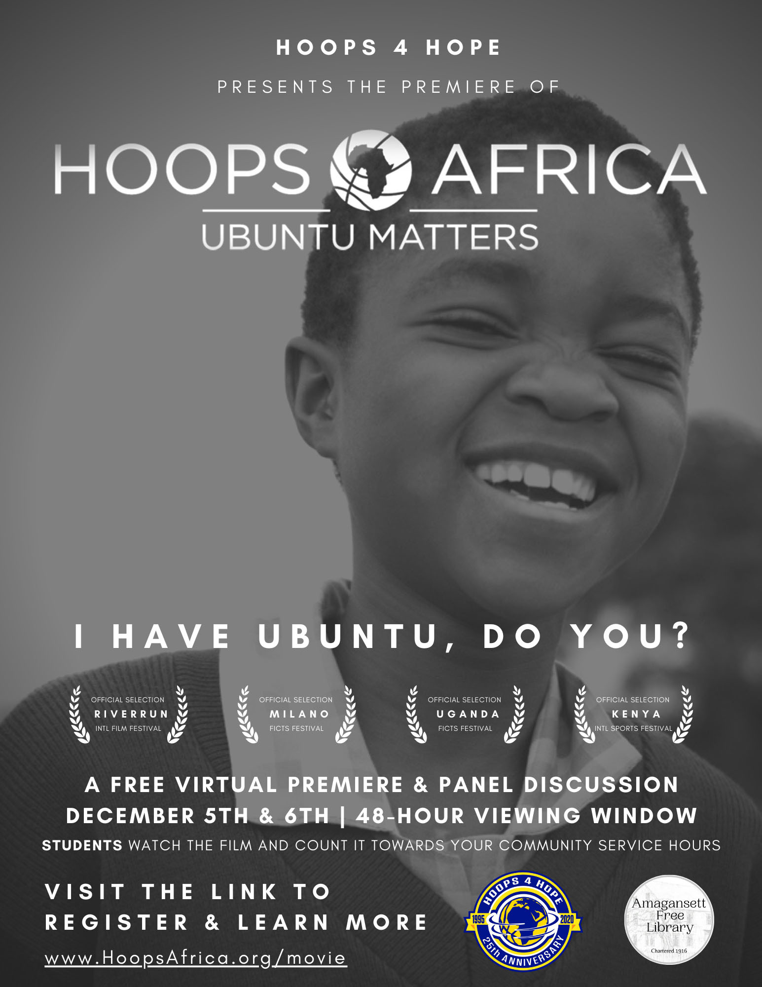 “Hoops Africa: Ubuntu Matters,”  is the collaboration between filmmakers Dan Hedges and Taylor Sharpe.