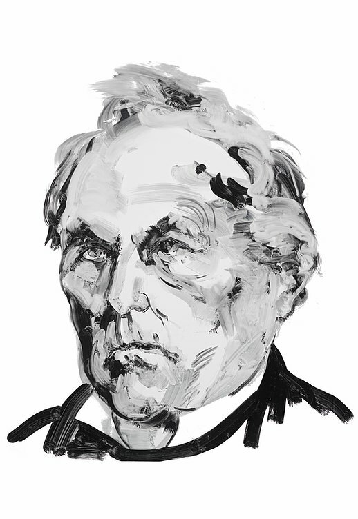Author James Fenimore Cooper. Portrait by Eric Fischl.