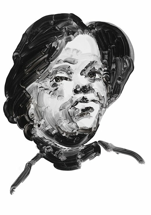 Poet and dramatist Olivia Ward Bush-Banks. Portrait by Eric Fischl.