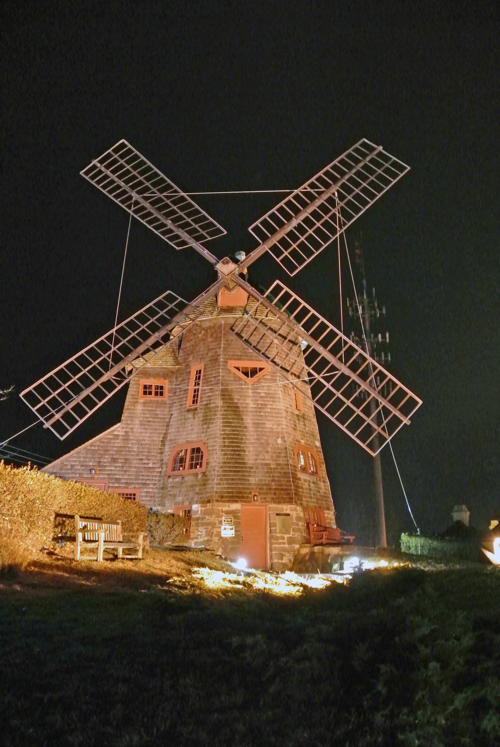 The Stony Brook Southampton windmill.   EXPRESS FILE