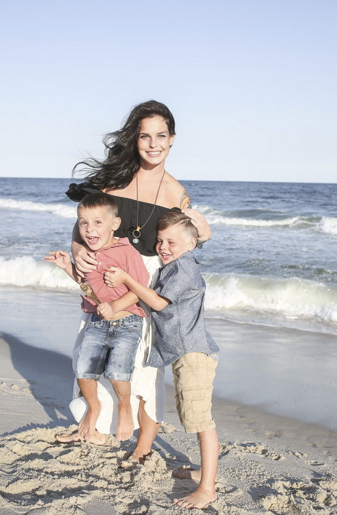 Amanda McDaniel with her boys, Charlie and Payton.  COURTESY AMANDA MCDANIEL