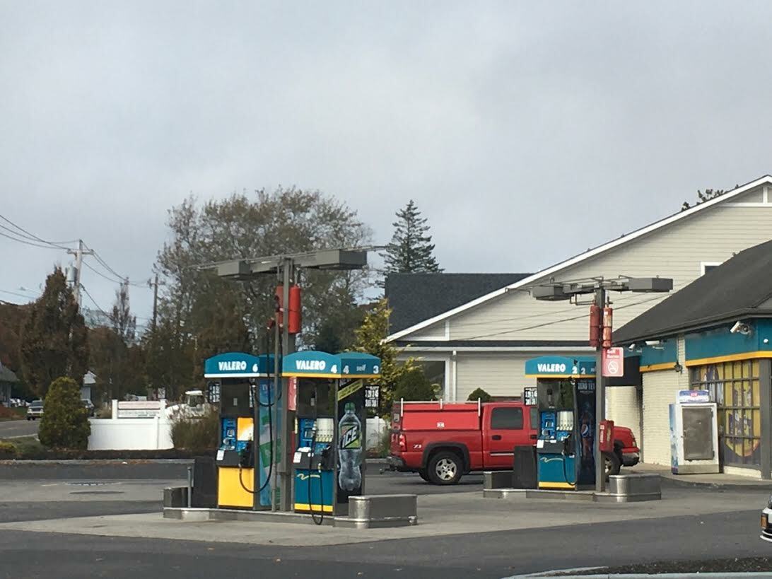 Proposed changes, including a different pump configuration, to the Valero Service Station are under review by village officials in Westhampton Beach. KITTY MERRILL