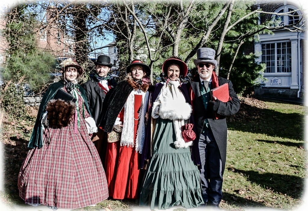 The Dickens Carolers in a previous year.