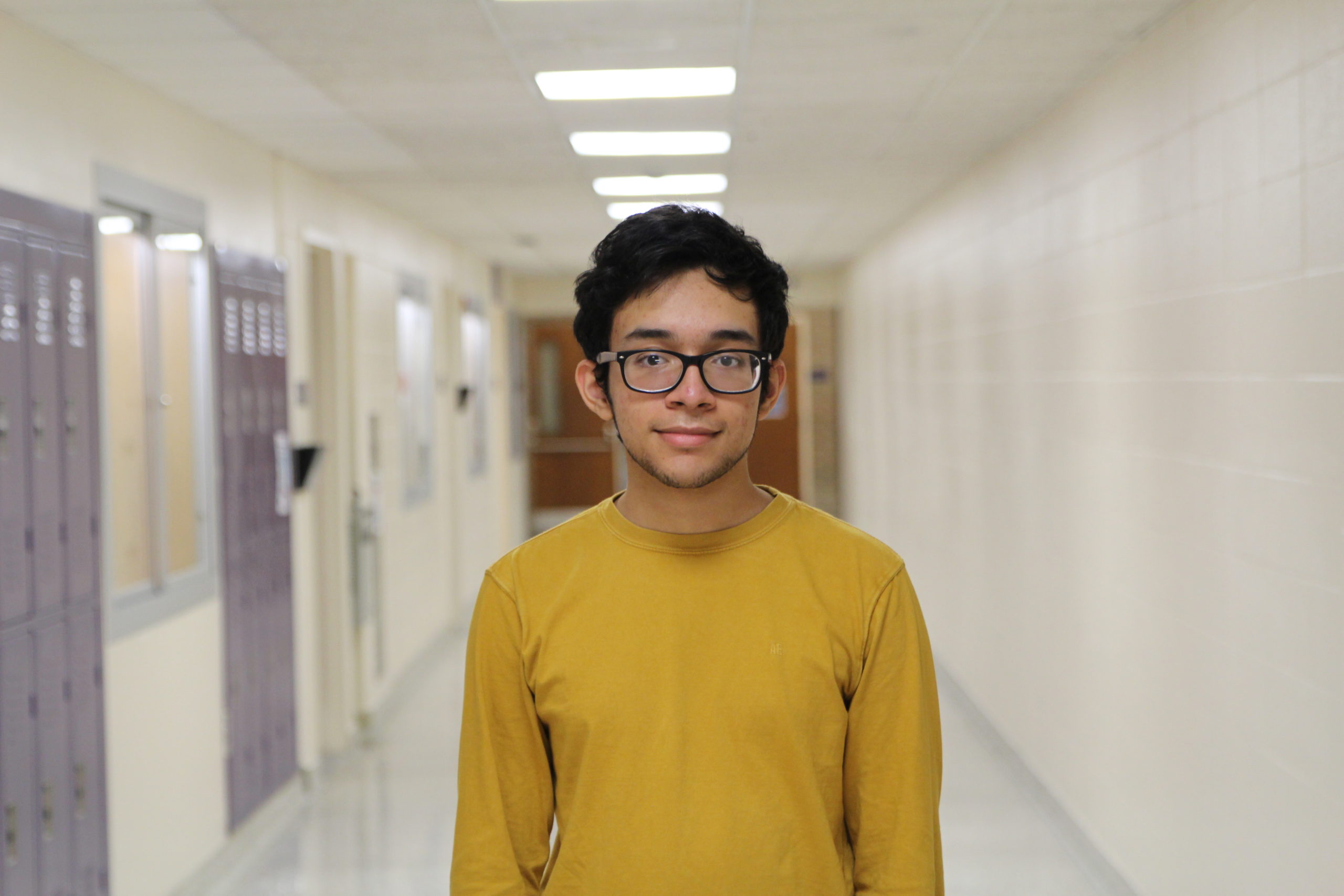 Hampton Bays High School senior Alexi Cruz Guzman was recently recognized by the Hampton Bays Board of Education for being named a National Hispanic Scholar by the College Board. Mr. Guzman earned the honor by scoring in the top 2.5% of all PSAT/NMSQT test takers in 2019. He was presented with a certificate of recognition. 