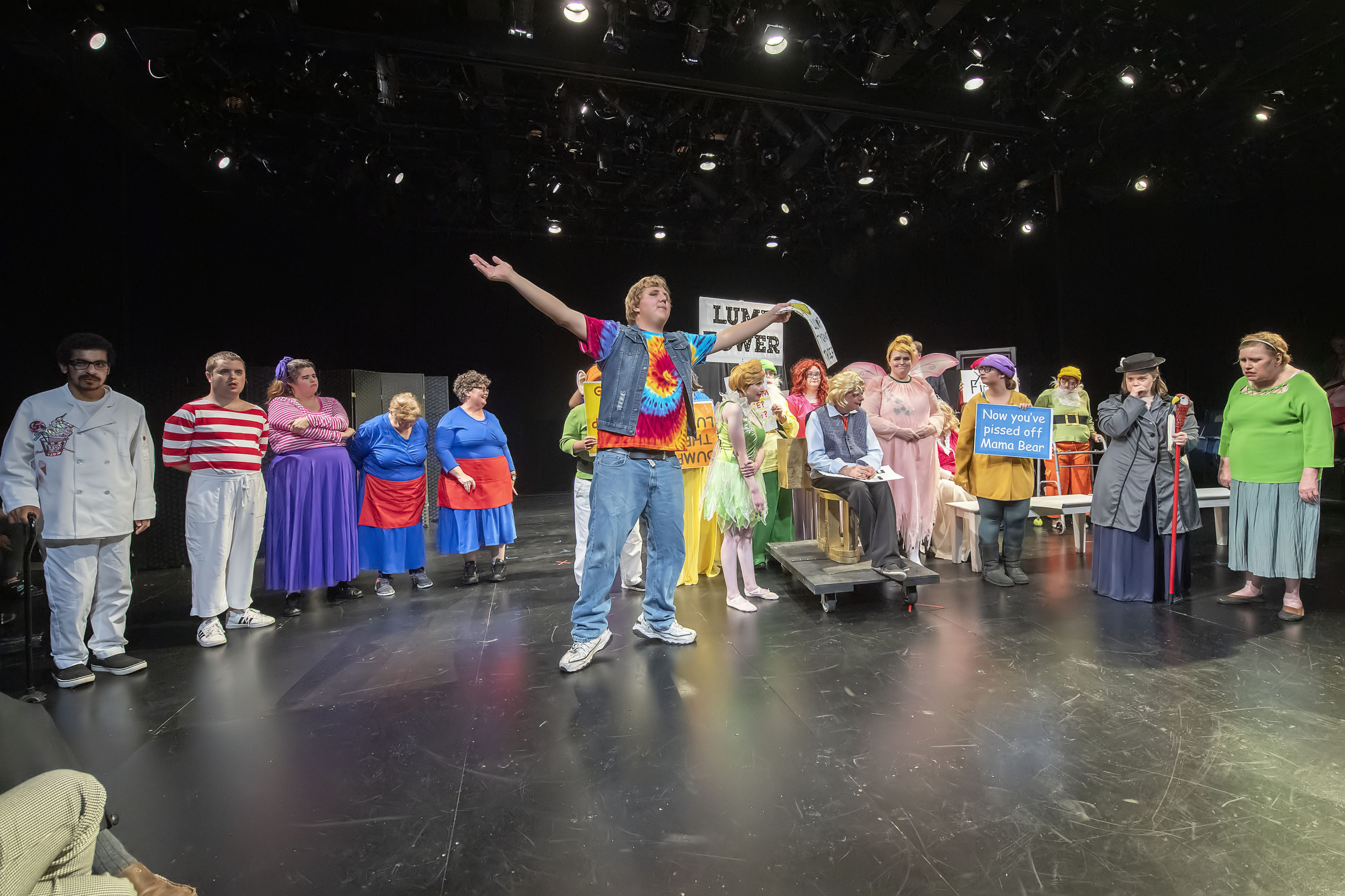 The East End Special Players' performance of their production of Whimsey World at the Bay Street Theater in Sag Harbor, New York on Saturday, September 21, 2019.    MICHAEL HELLER