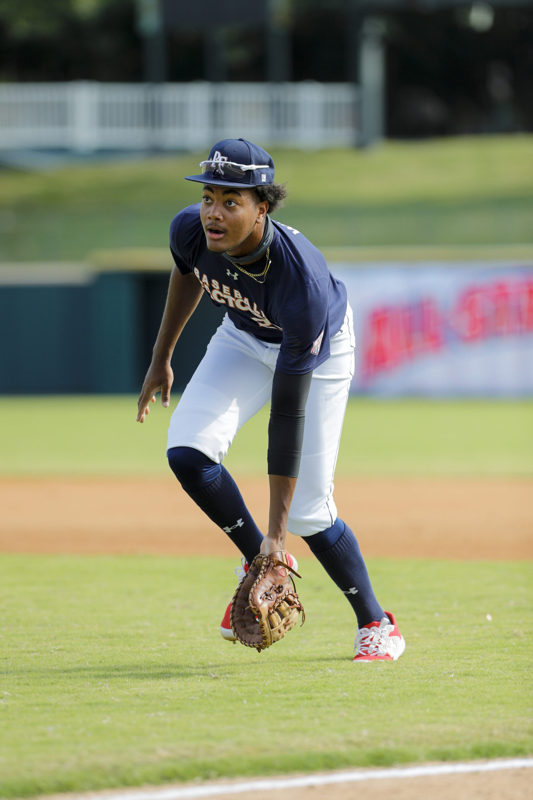 James Wood, the son of former Bonac basketball star Kenny Wood, is one of the top rated outfield prospects in the country, and recently signed a letter of intent to play at Division I Mississippi State next year. Wood is also expected to be chosen early in the 2021 MLB Draft. EDDIE KELLY/PROLOOK PHOTOS