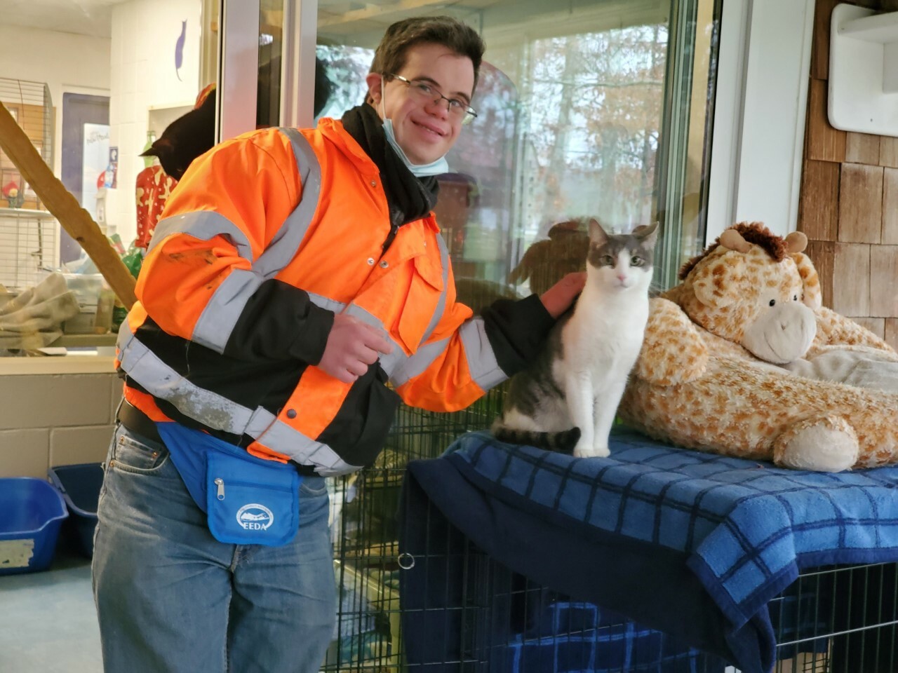 Gregory Ficara is the Southampton Animal Shelter Foundation Volunteer of the Month for December.