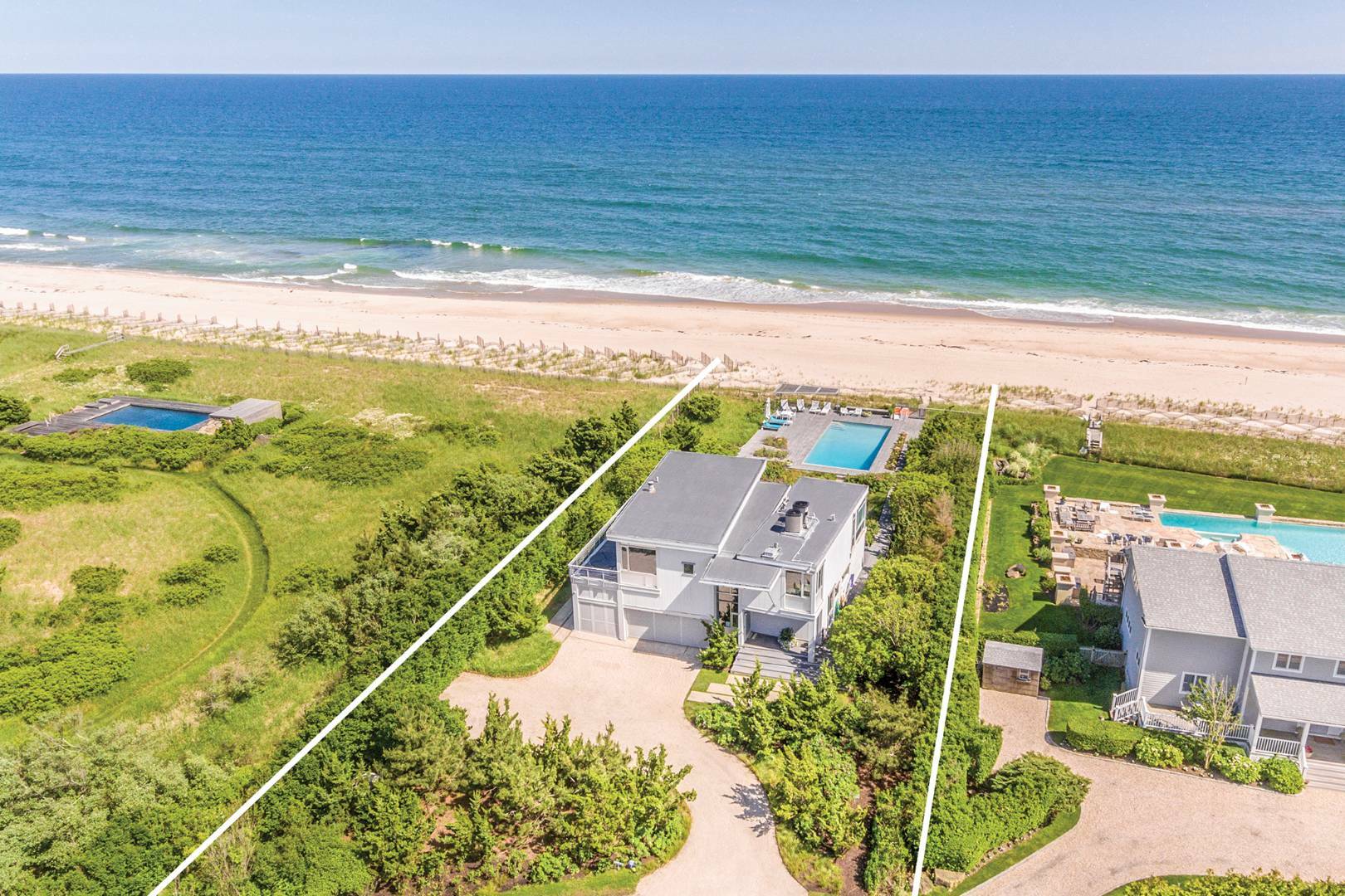 Recently sold in Sagaponack at 1 Potato Road.