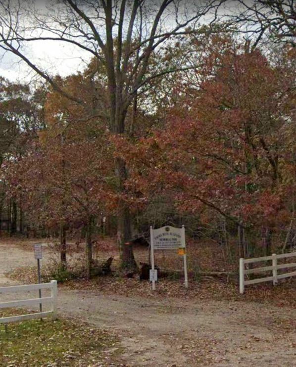 The entrance to Emma Rose Elliston Park in North Sea.