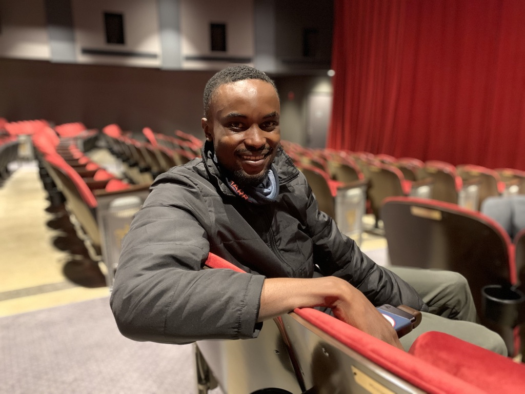 Thierry Bahiluta is settling into his new job at the Sag Harbor Cinema.