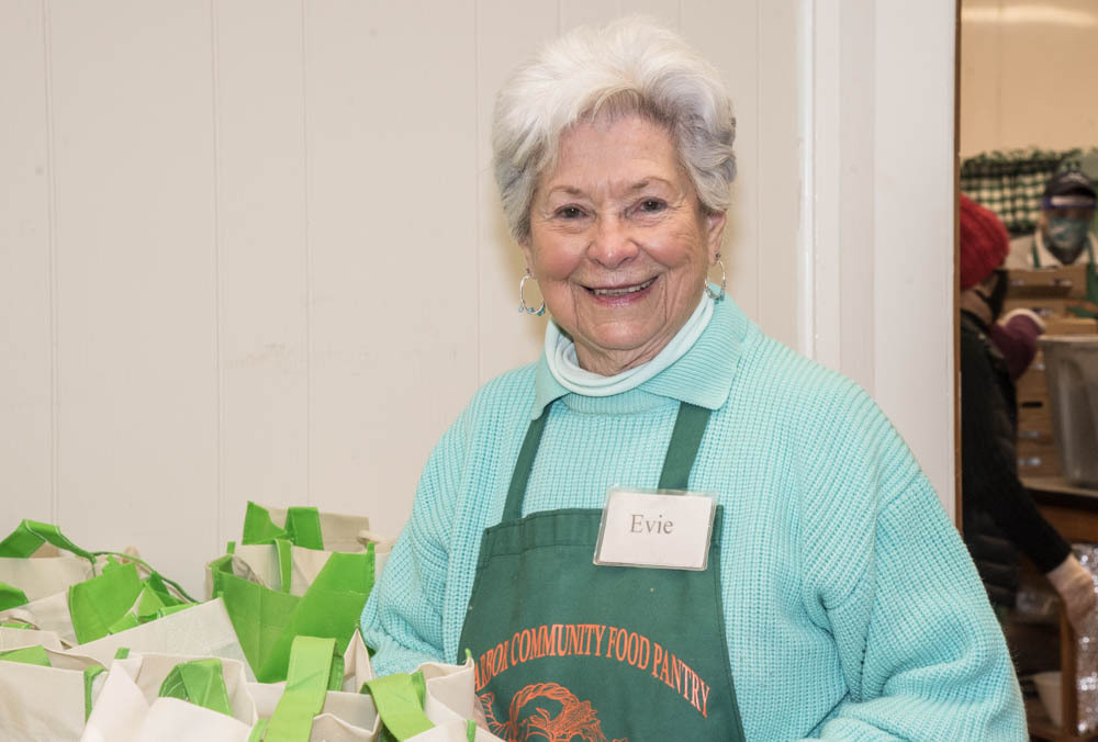 Evelyn Ramunno, executive director of the Sag Harbor Community Pantry