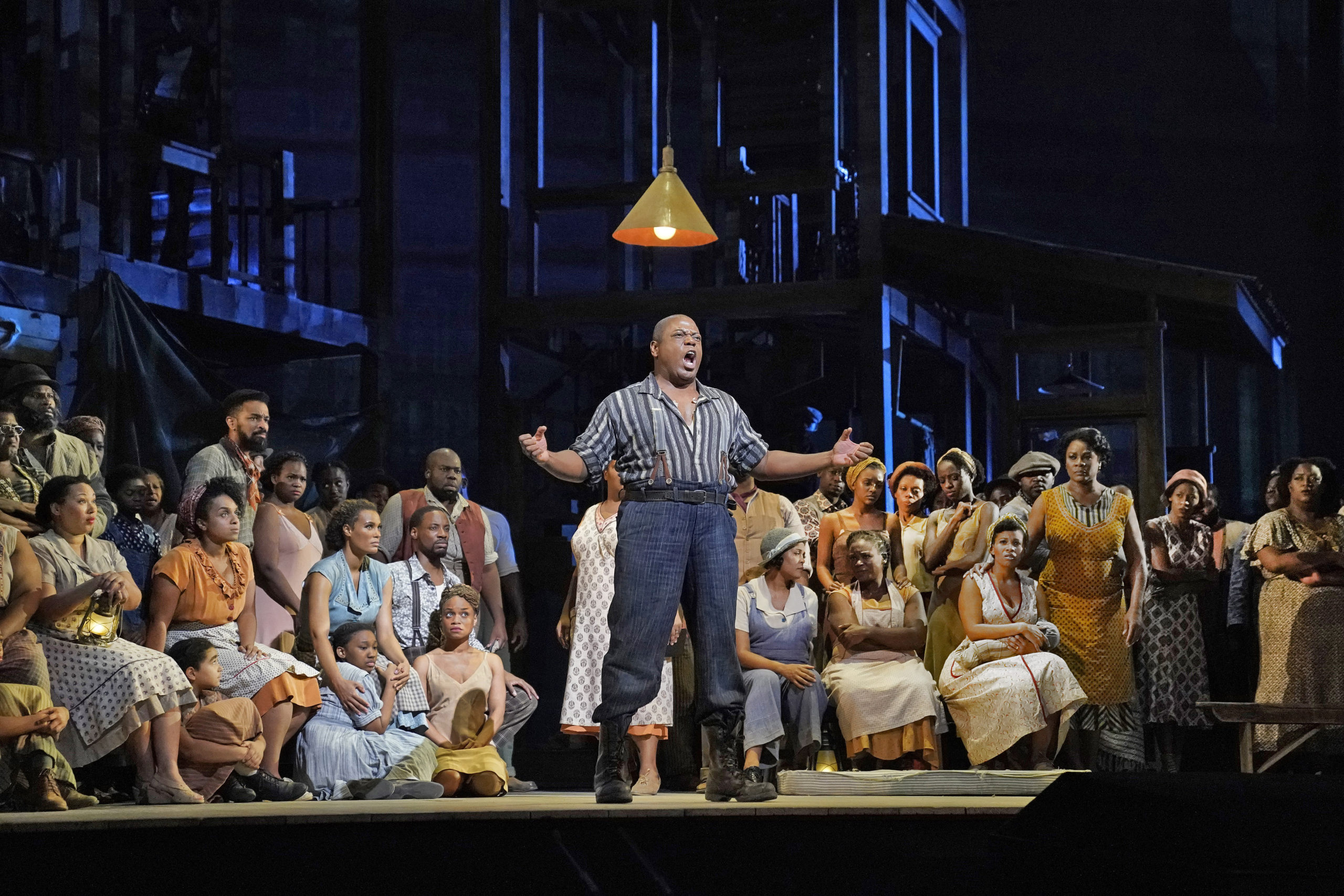 Alfred Walker as Crown in the Gershwin's 