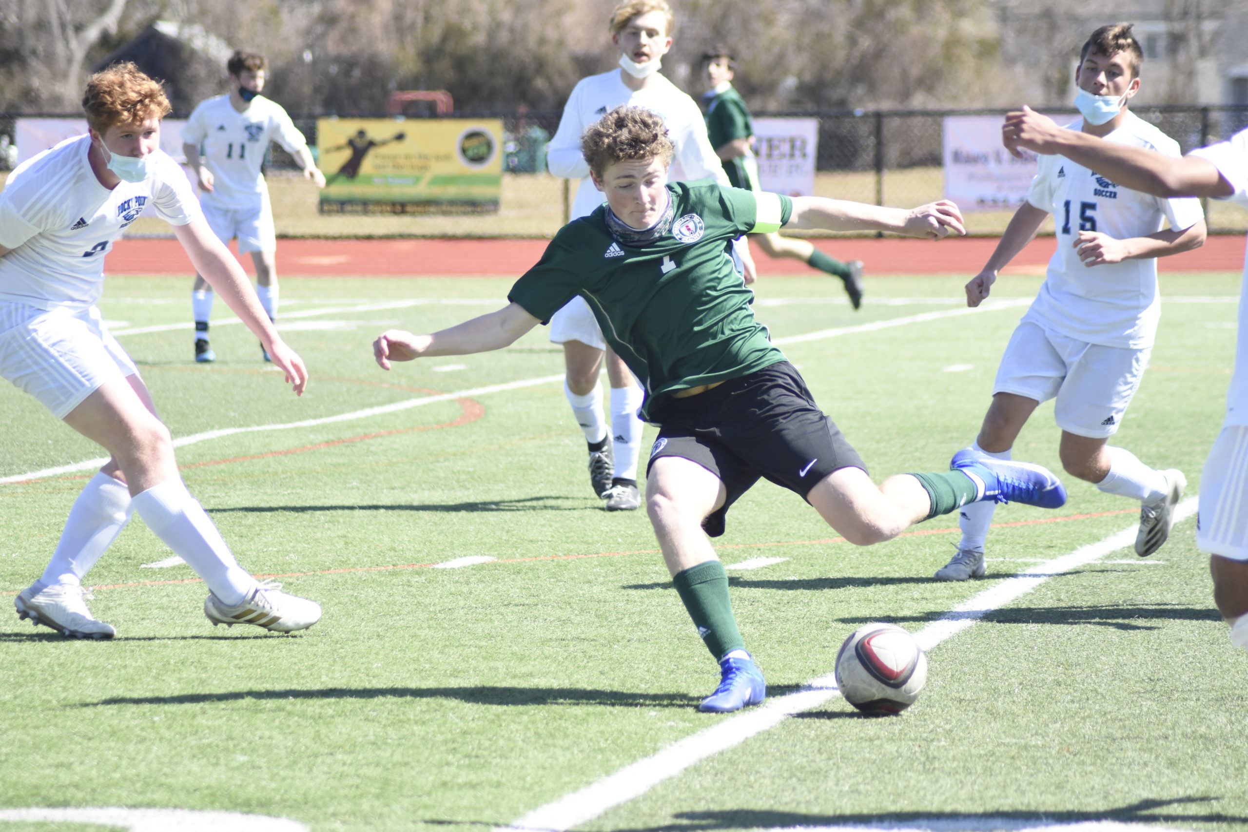 Westhampton Beach junior co-captain Andre Insalaco.