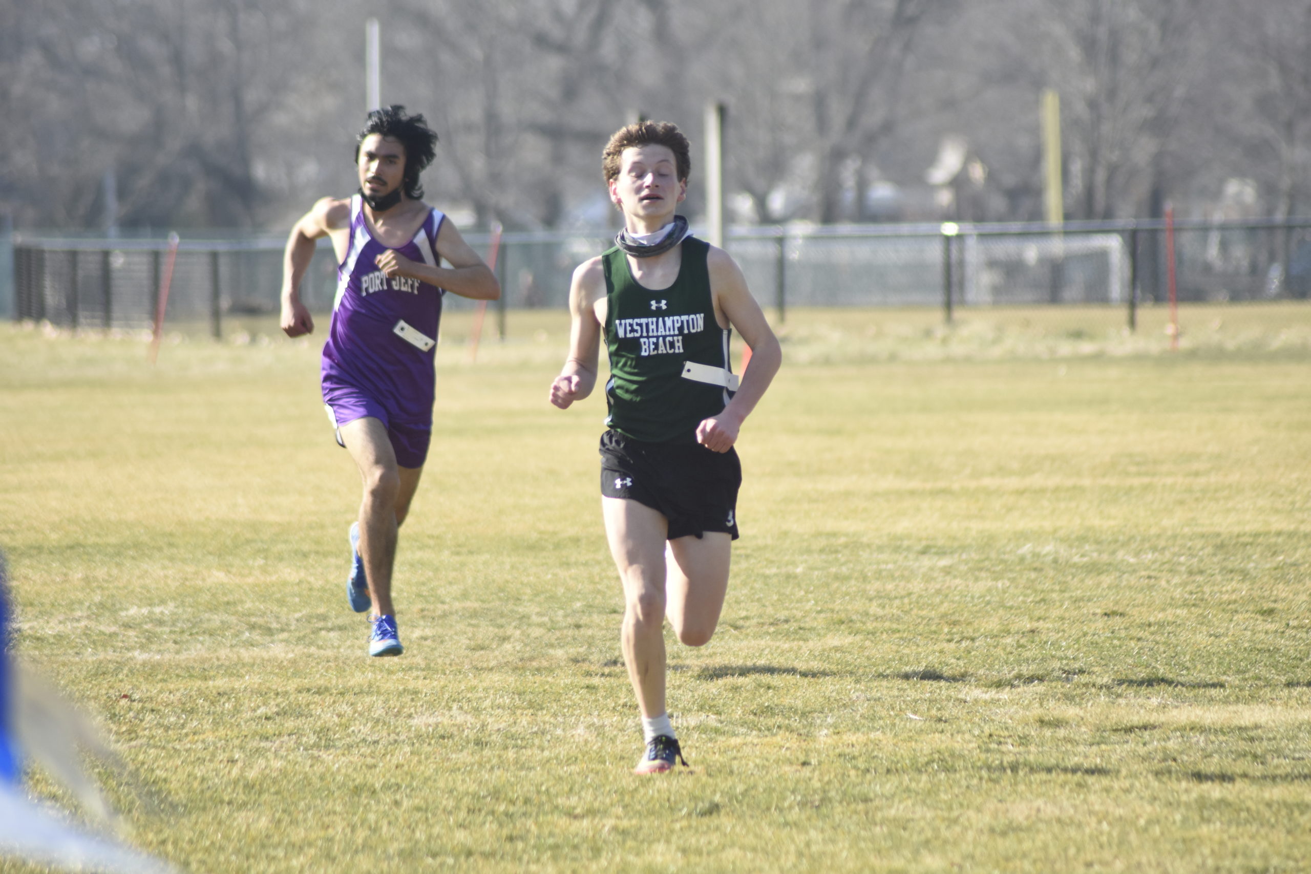 Westhampton Beach sophomore Max Haynia placed second in 14:46.06.
