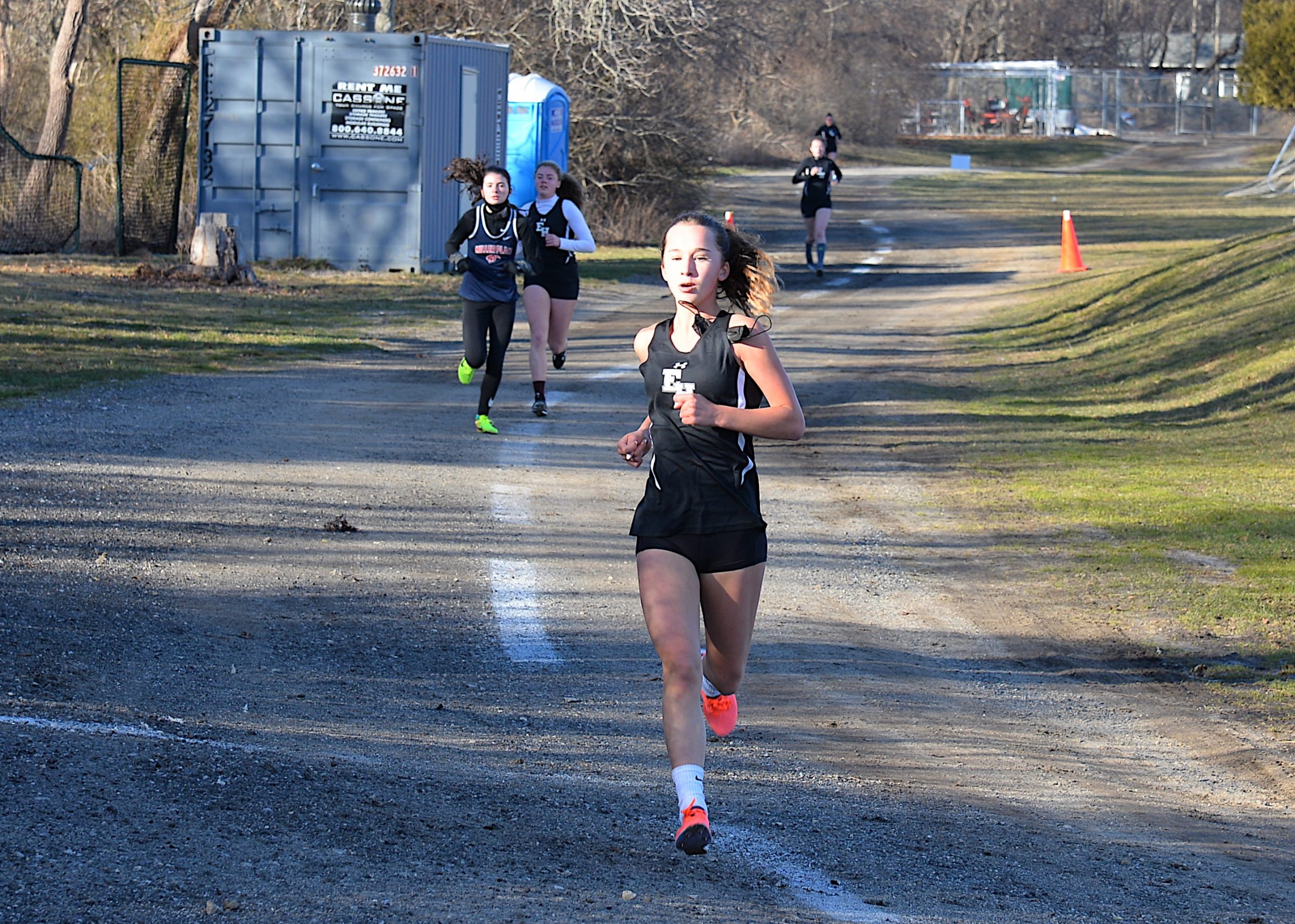 East Hampton freshman Dylan Cashin won Friday's tri-meet, which included both Islip and Miller Place.