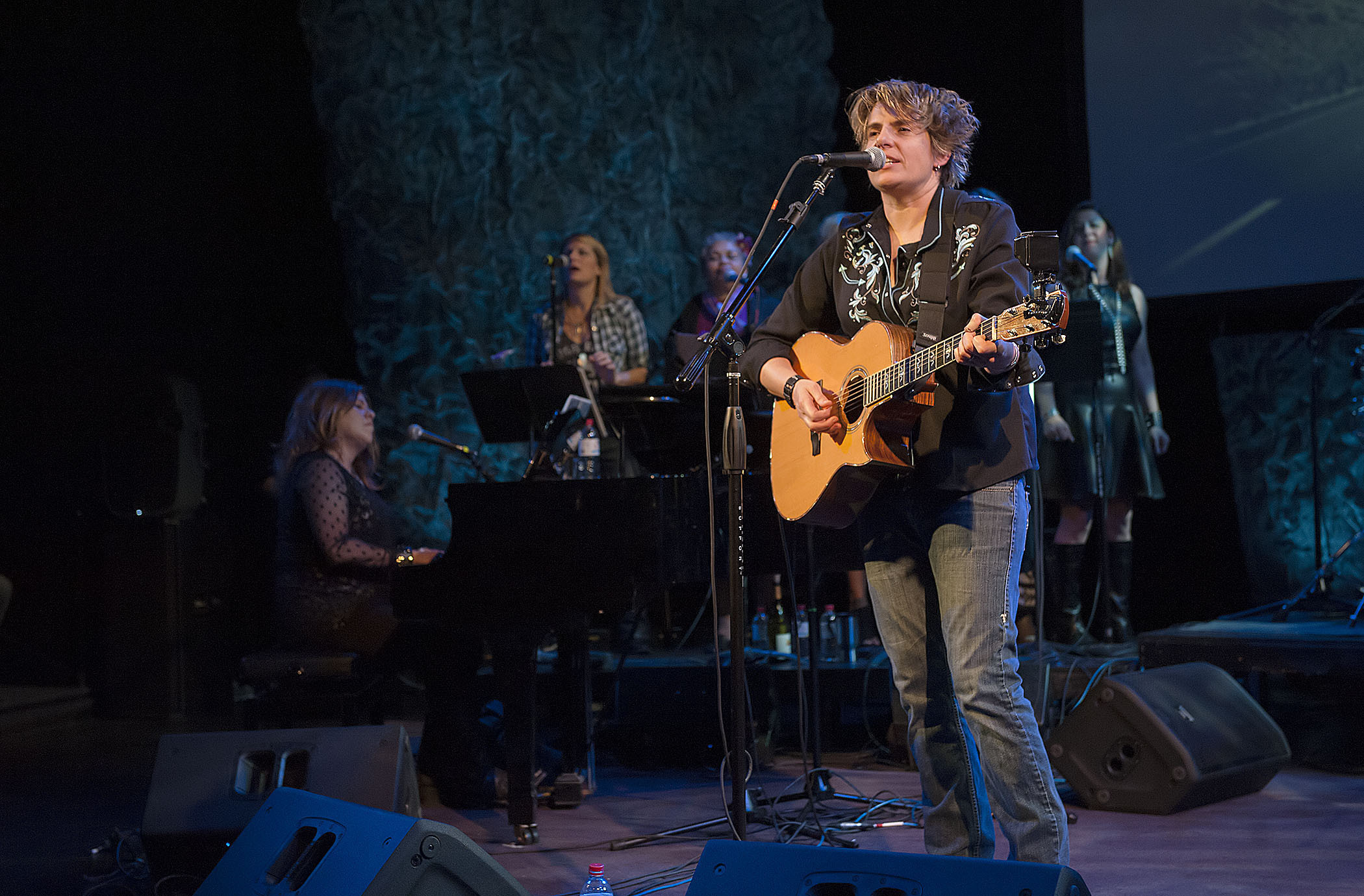 Inda Eaton and Friends performing at Bay Street Theater in Sag Harbor in 2016.
MICHAEL HELLER
