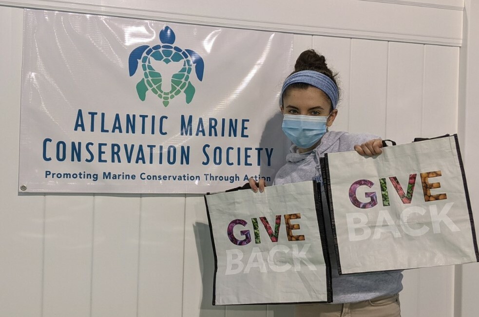 The Atlantic Marine Conservation Society will benefit from the Stop & Shop Community Bag Program during the month of March at the Riverhead Stop & Shop.