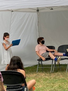 A Bay Street Theater 2020 outdoor summer camp for kids.