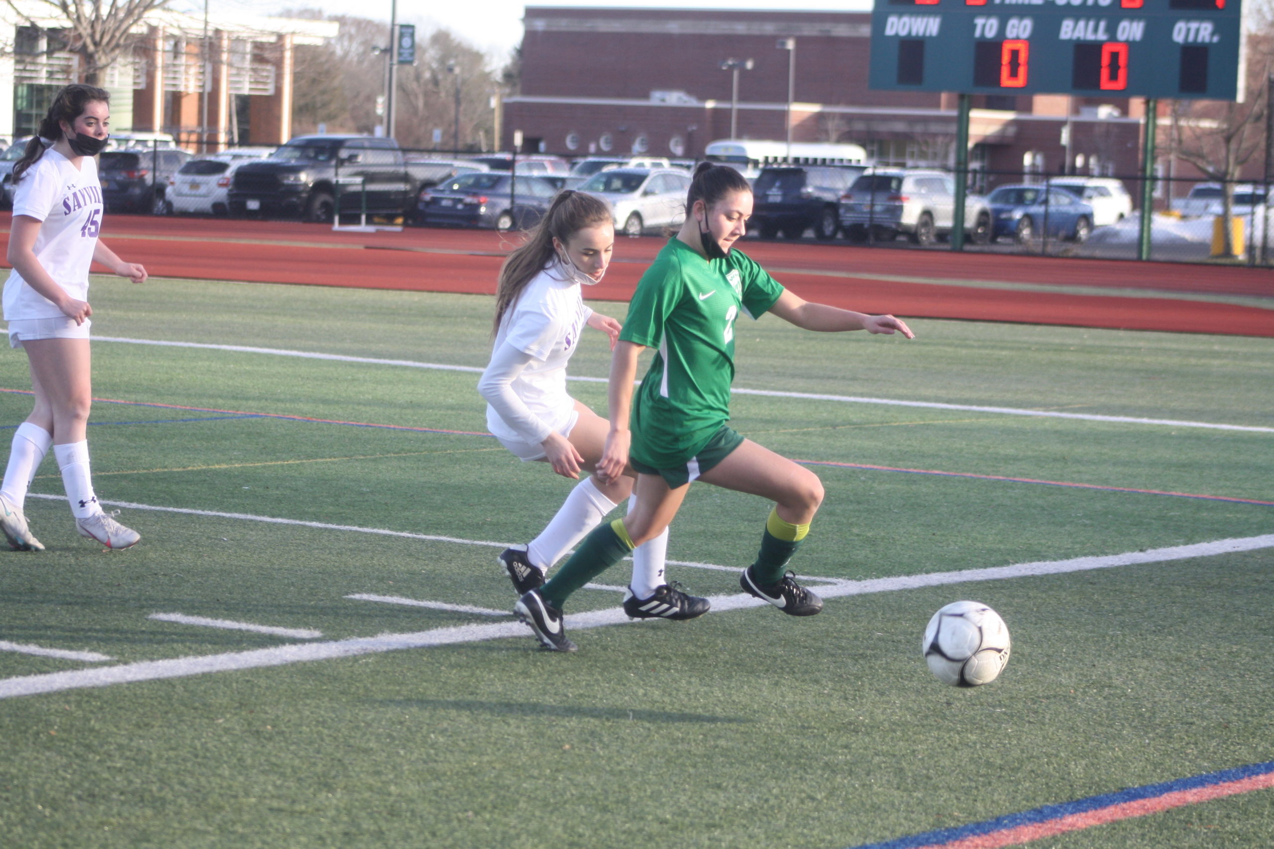Westhampton Beach's Trinity Valenzuela.